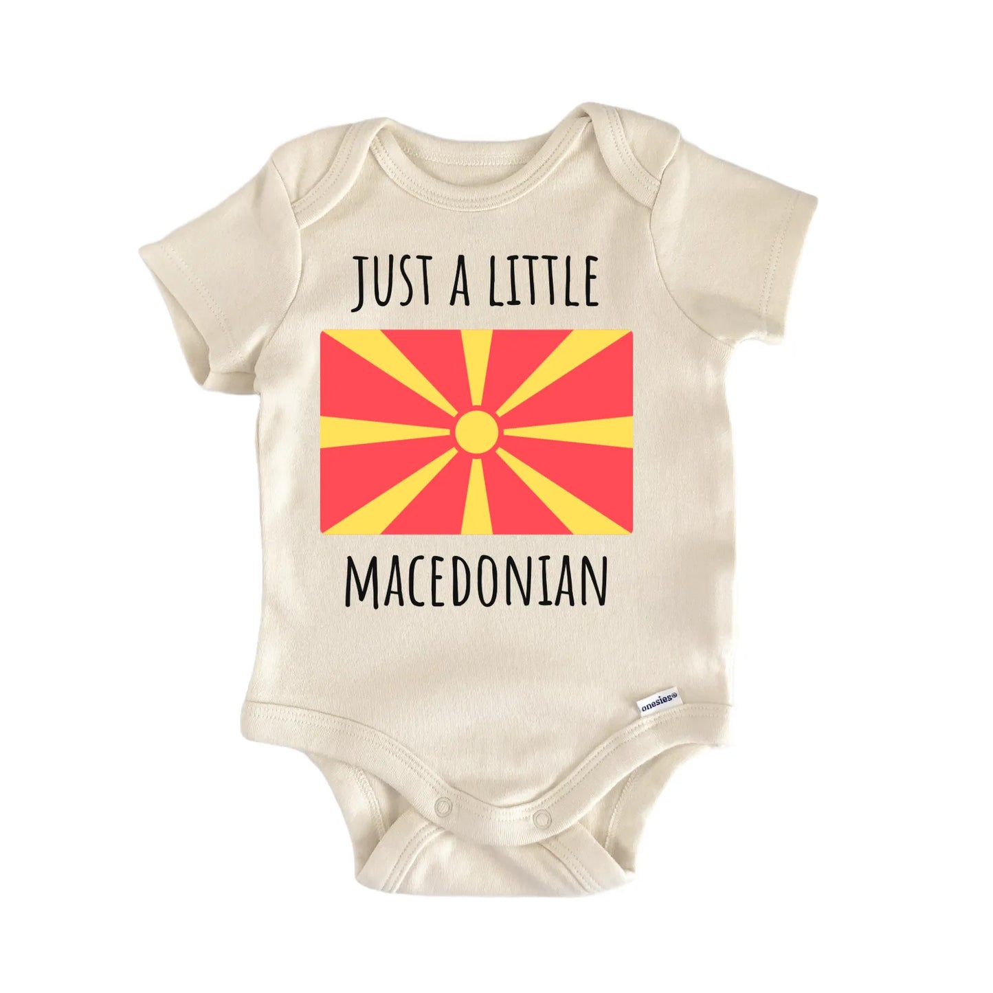 Republic Of Macedonia Macedonian Infant Gift Baby Bodysuit