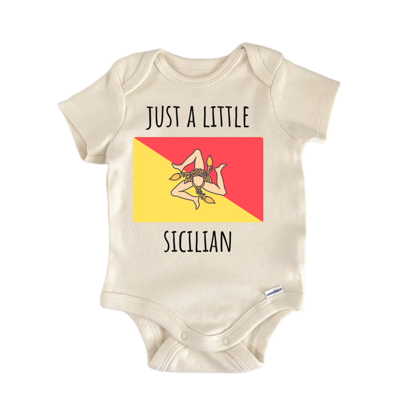 Sicily Sicilian Infant Gift Baby Bodysuit