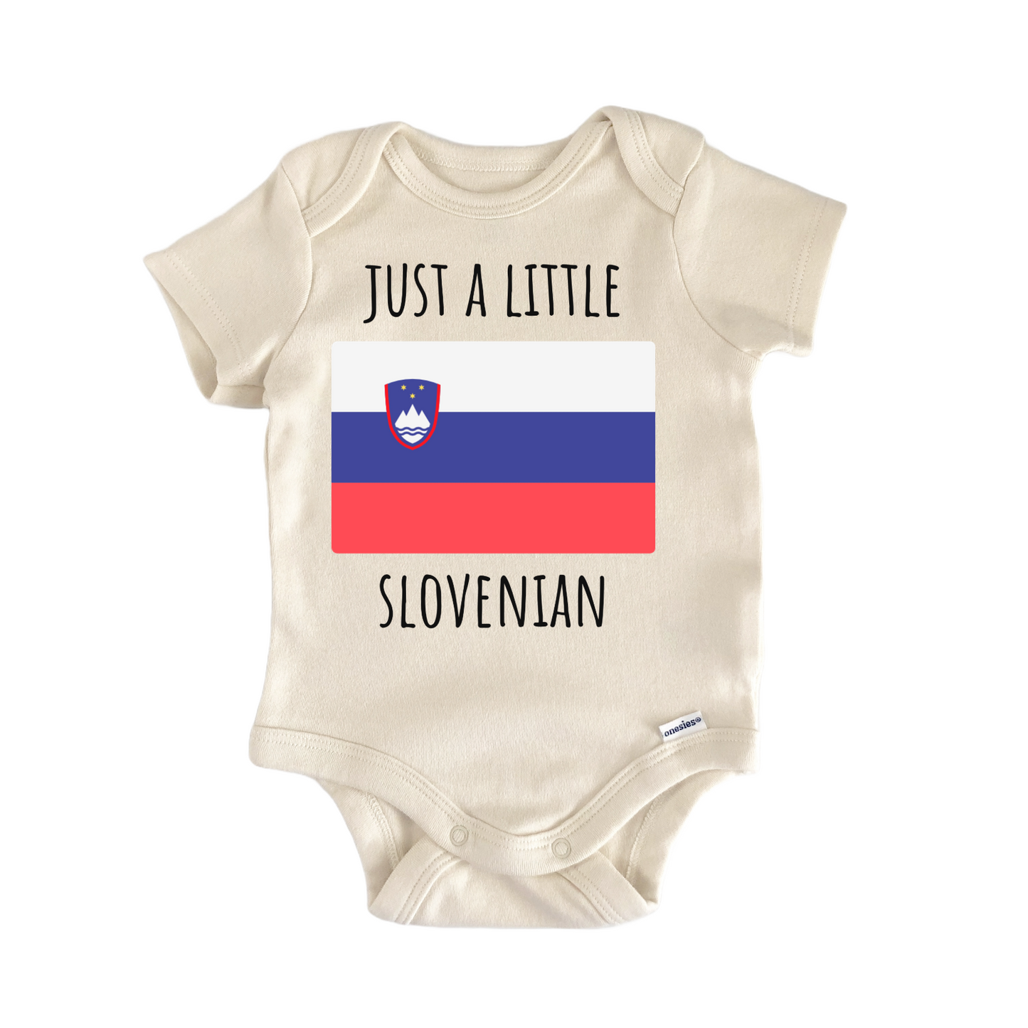 Slovenia Slovenian Baby Gift Baby Bodysuit