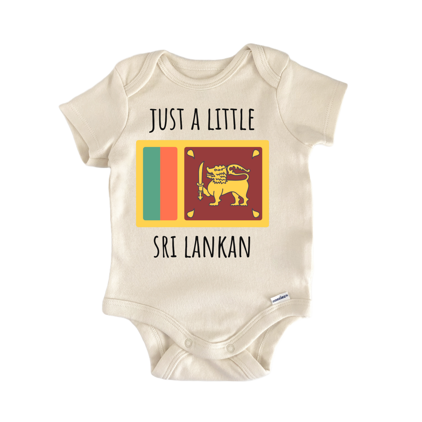 Sri Lanka Sri Lankan Newborn Gift Baby Bodysuit