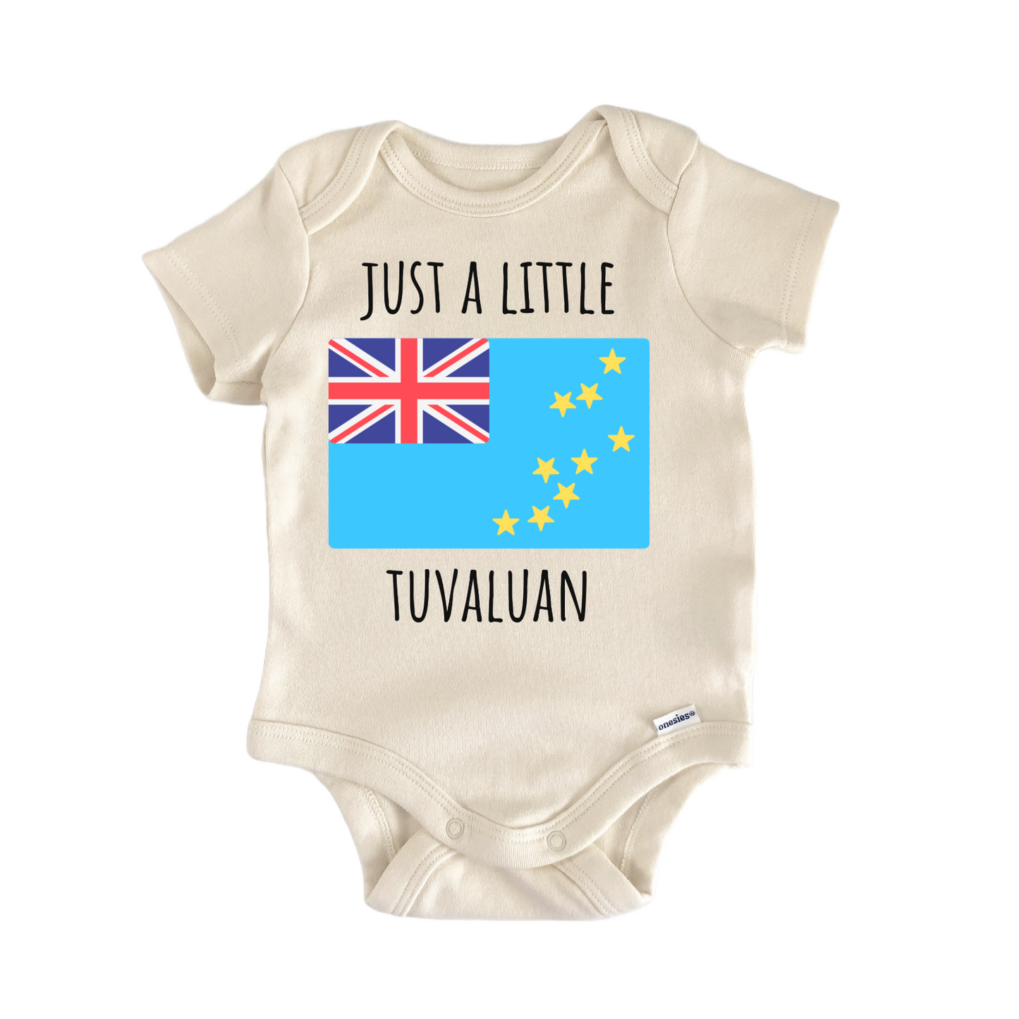 Tuvalu Travel Newborn Gift Baby Bodysuit