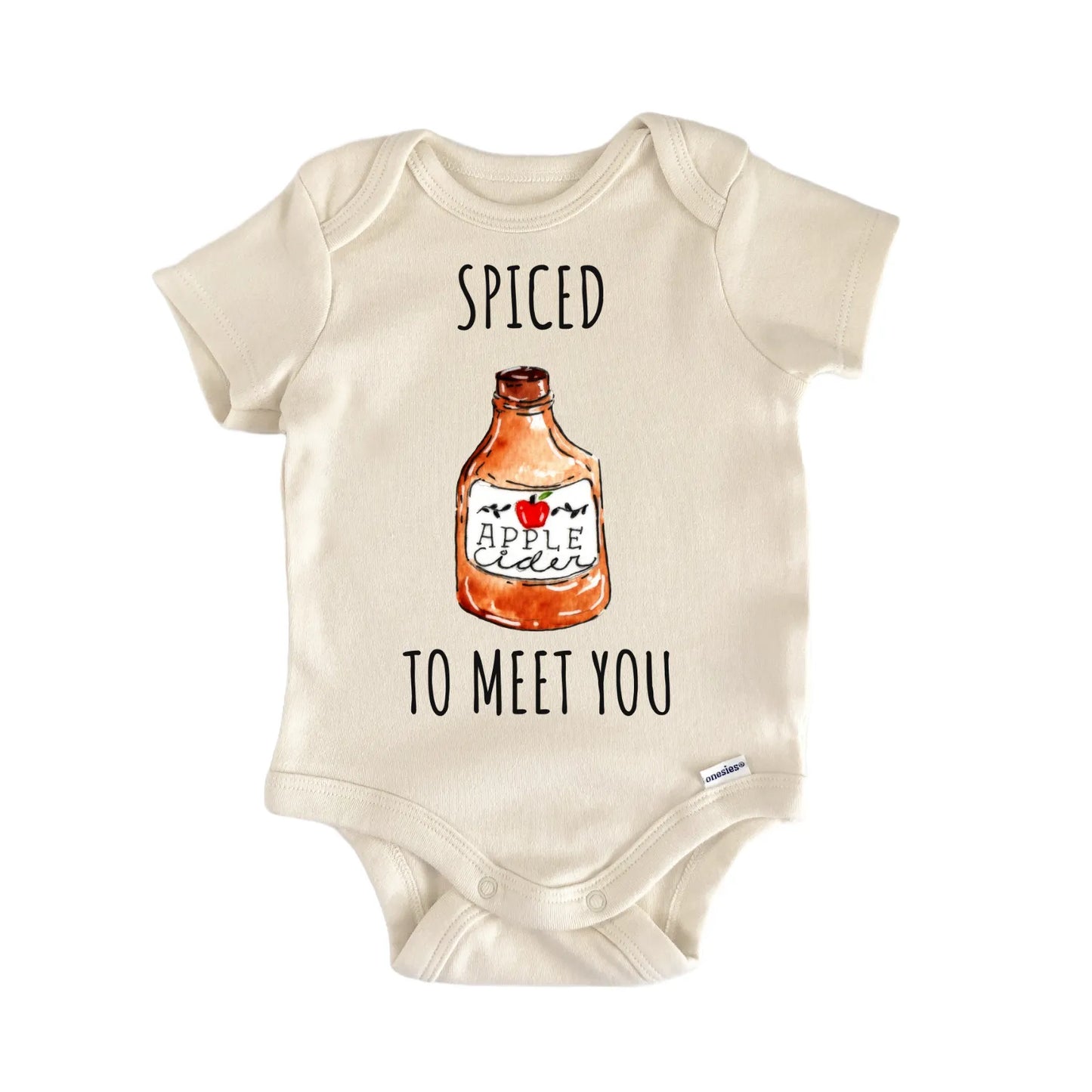 Apple Cider Spice Fall Baby Gift Baby Bodysuit
