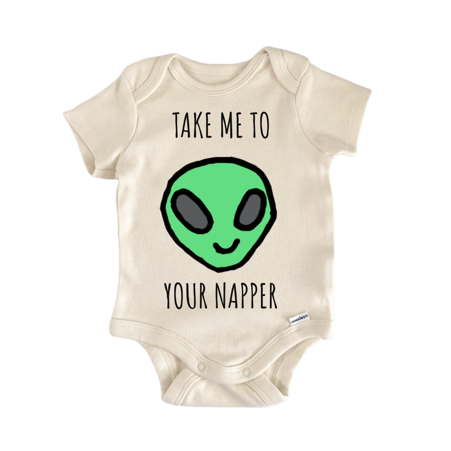 Alien Ufo Nap Space Infant Gift Baby Bodysuit