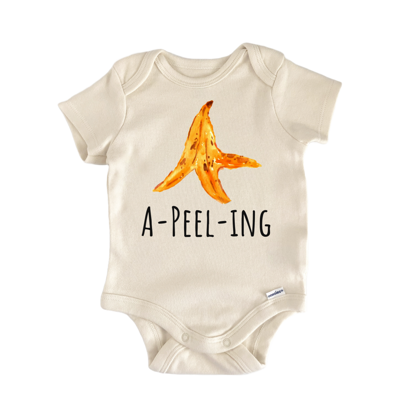 Banana Peel Fruit Baby Gift Baby Bodysuit