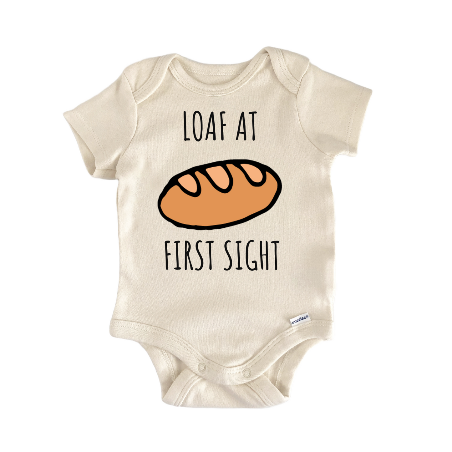 Bread Loaf Bakery Baker Love Infant Gift Baby Bodysuit