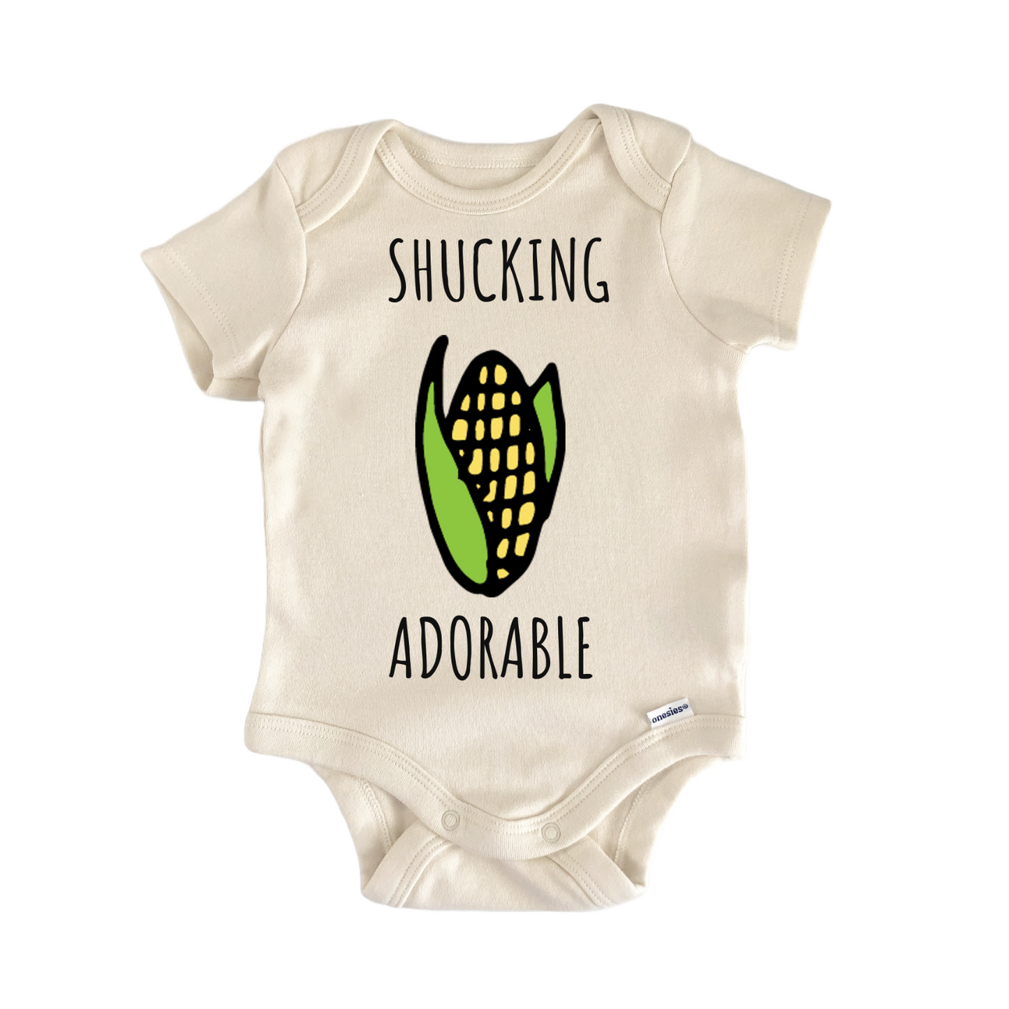 Corn Shucking Shuck Fruit Infant Gift Baby Bodysuit