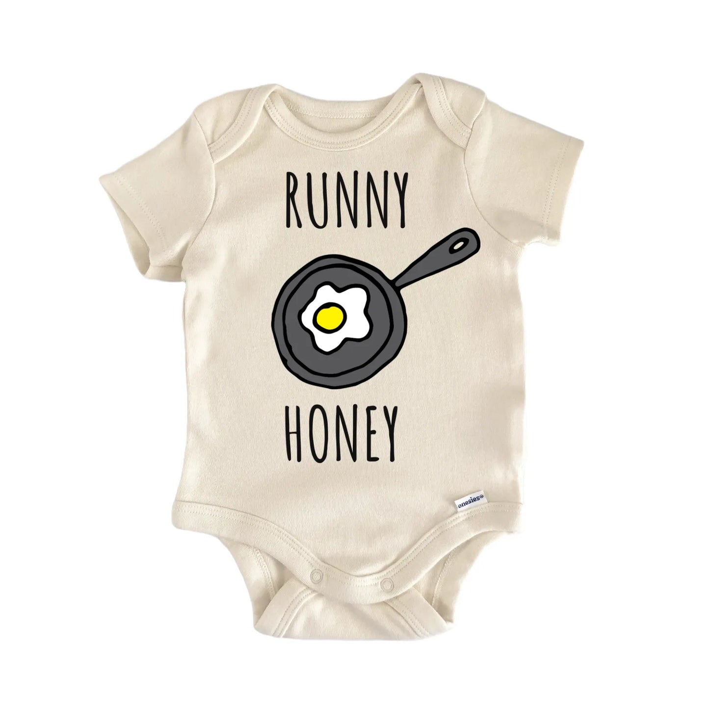 Eggs Over Easy Breakfast Brunc Infant Gift Baby Bodysuit