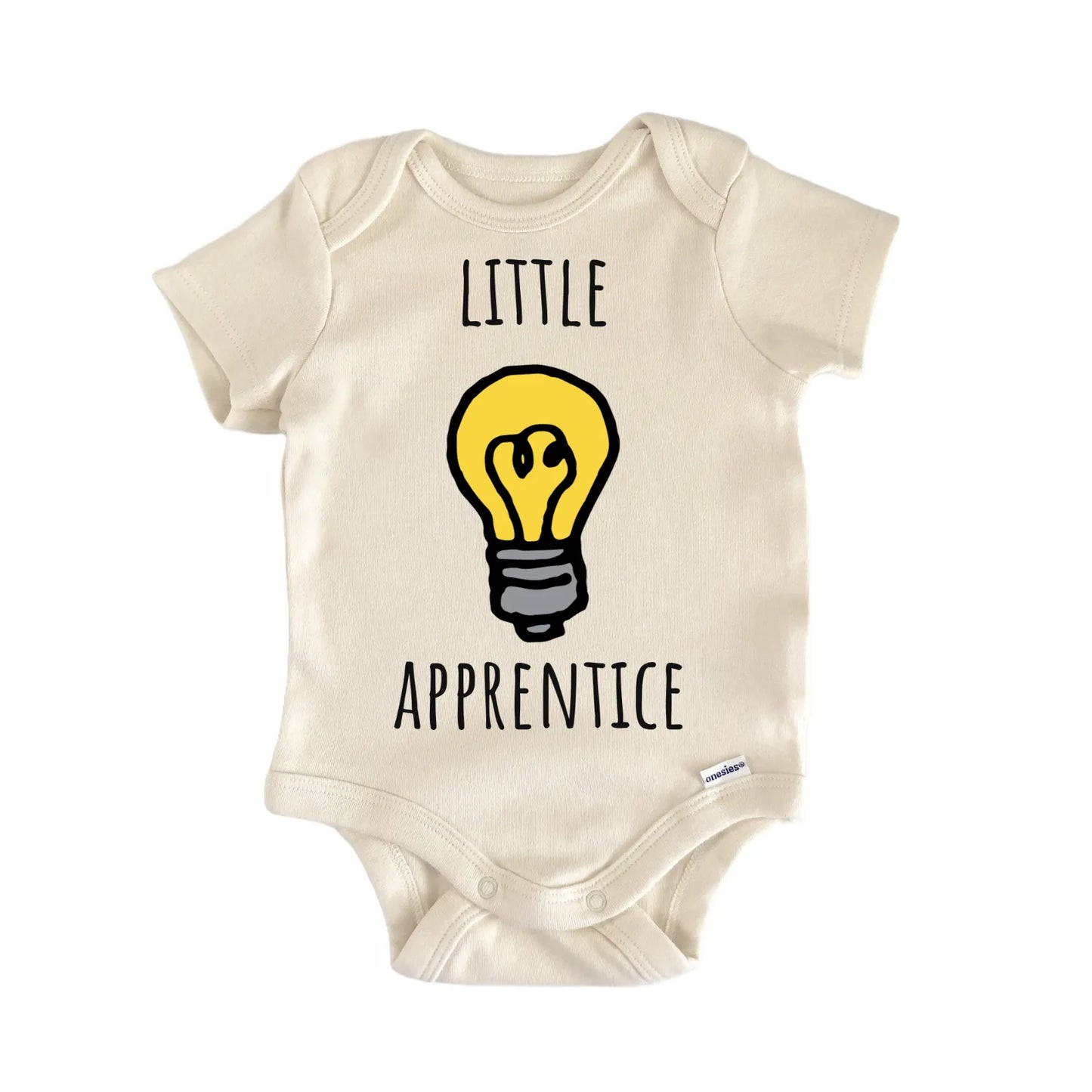 Electrician Lineman Lightbulb Infant Gift Baby Bodysuit