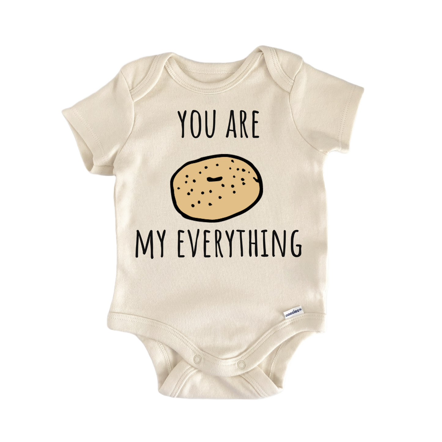 Everything Bagel New York Infant Gift Baby Bodysuit