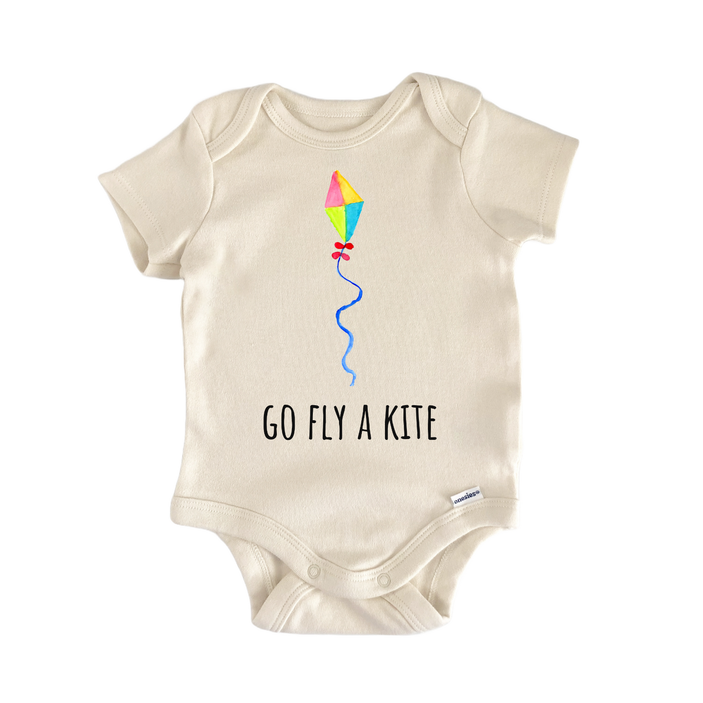 Fly A Kite Beach Summer Baby Gift Baby Bodysuit