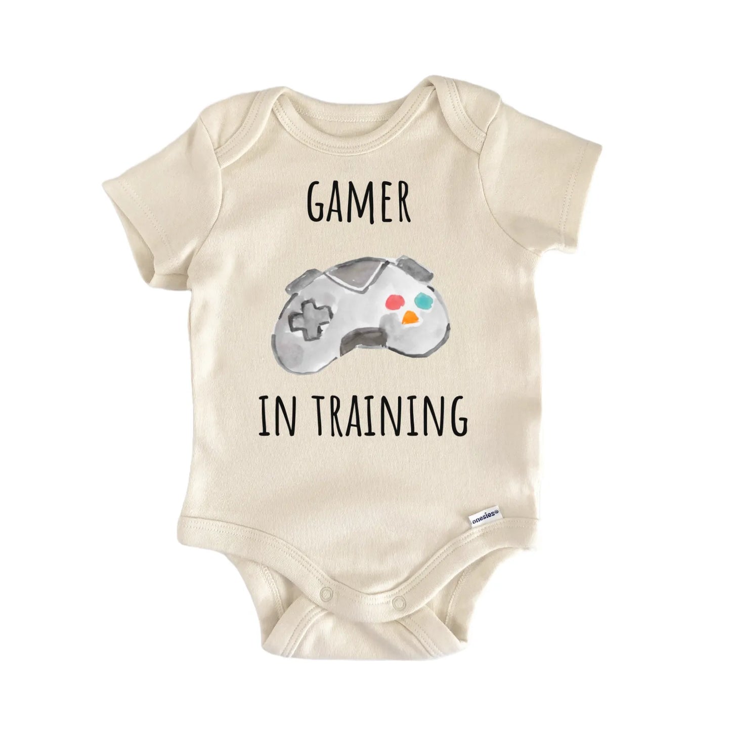 Gamer In Training Console Game Baby Gift Baby Bodysuit