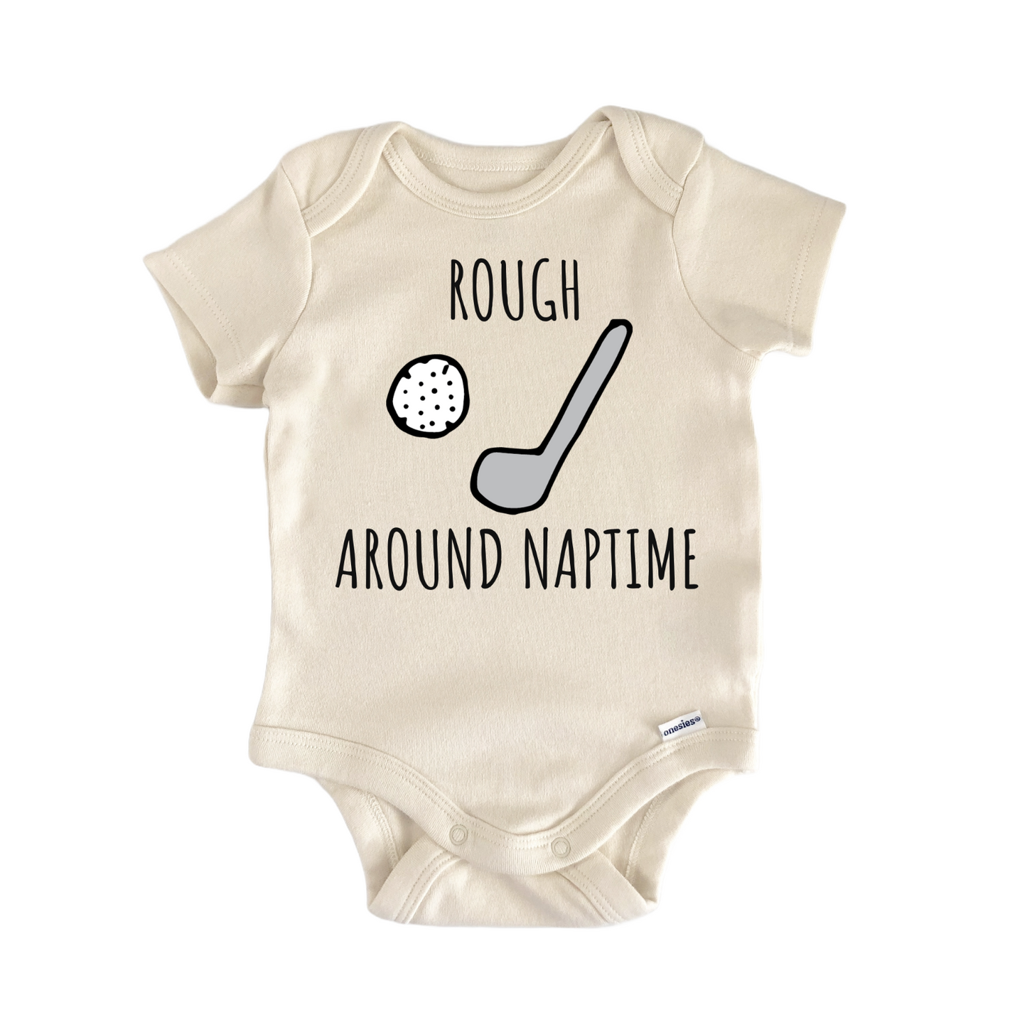Golf Rough Naptime Golfer Newborn Gift Baby Bodysuit