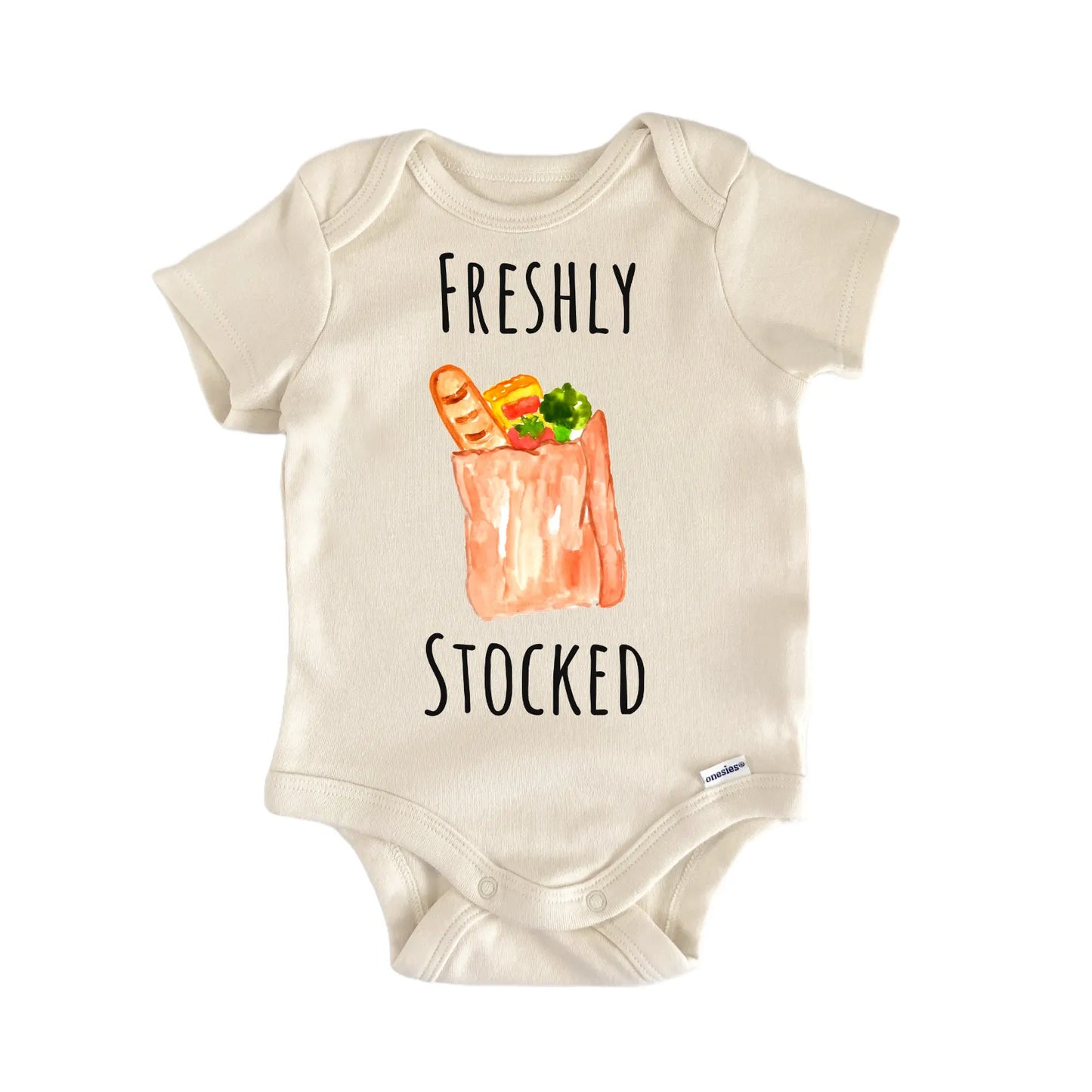 Grocery Store Employee Fruit Vegetable Baby Gift Baby Bodysuit