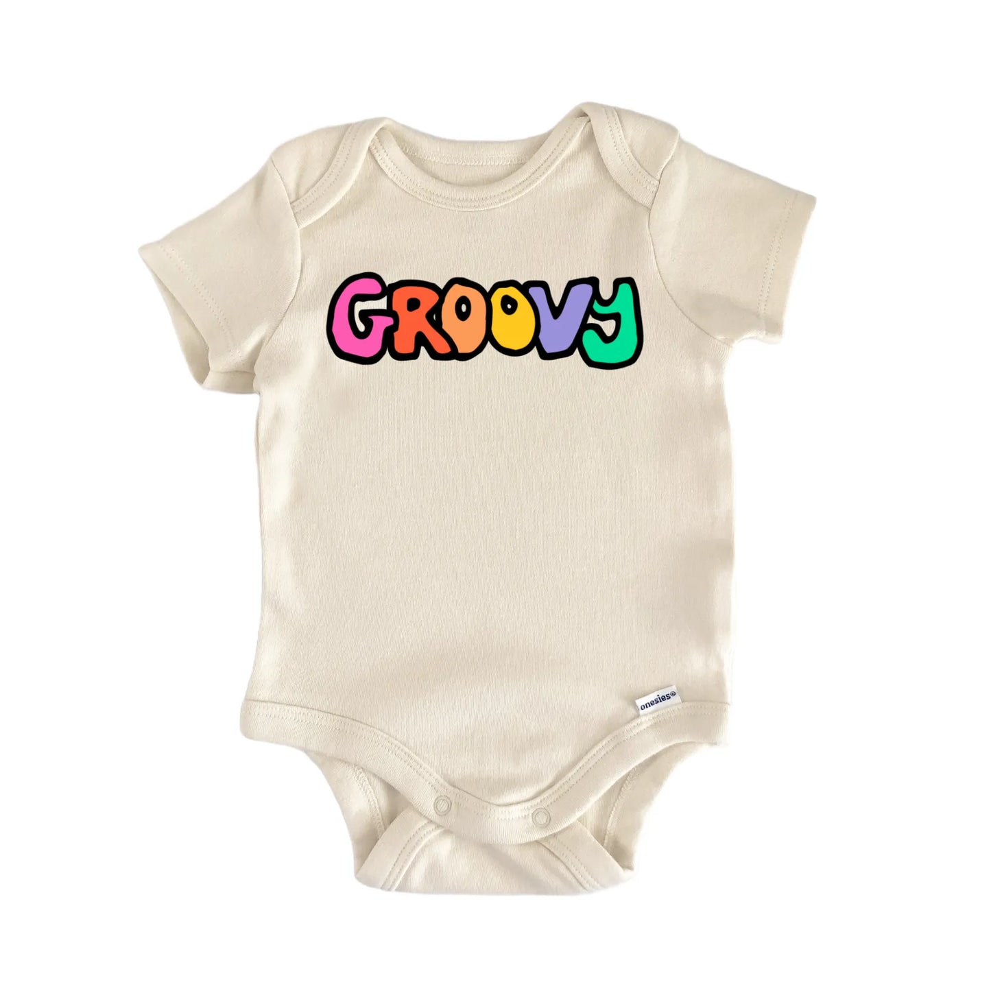 Groovy 70s Hippie Baby Gift Baby Bodysuit
