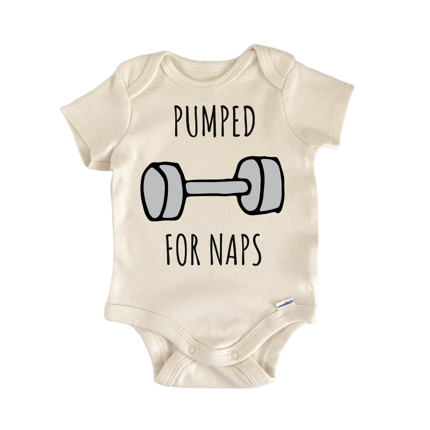 Gym Pumped For Naps Fitness Baby Gift Baby Bodysuit