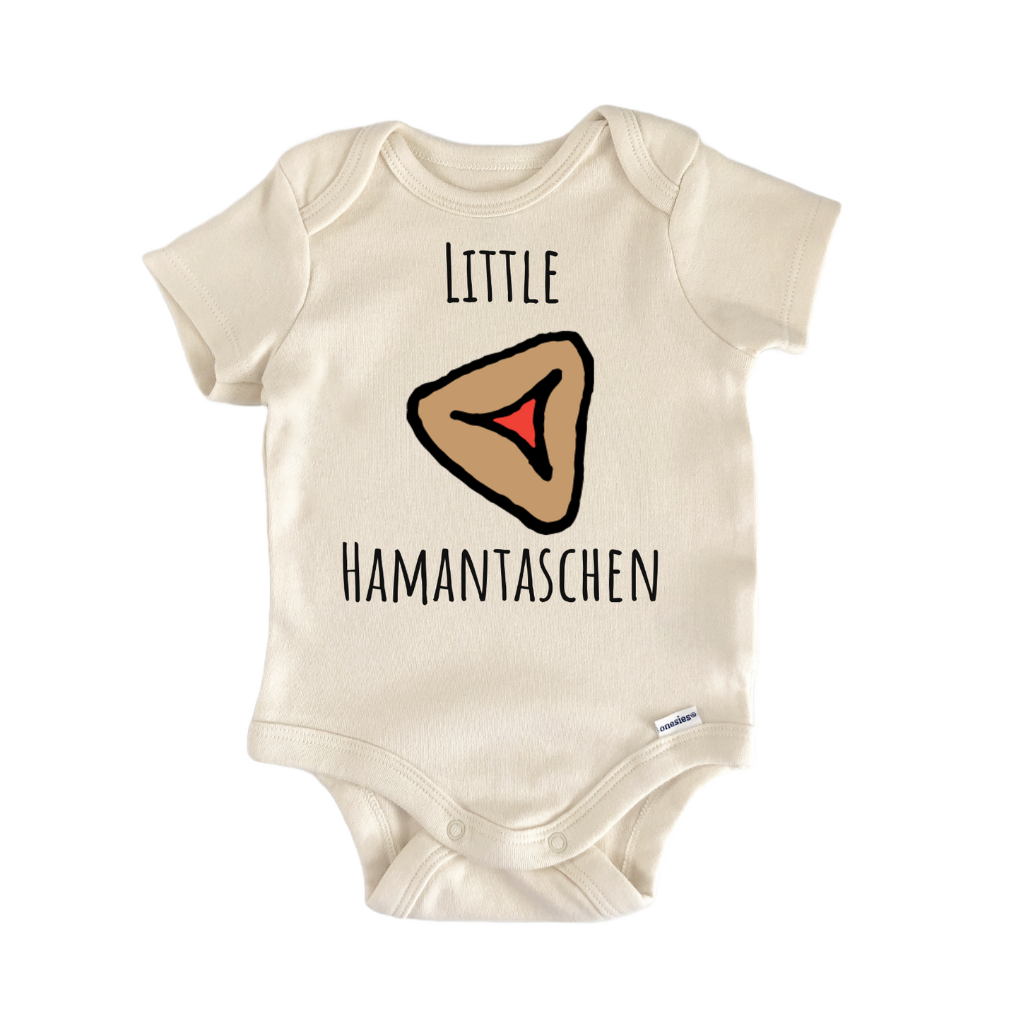 Hamantaschen Dessert Pastry Jewish Purim Baby Gift Baby Bodysuit