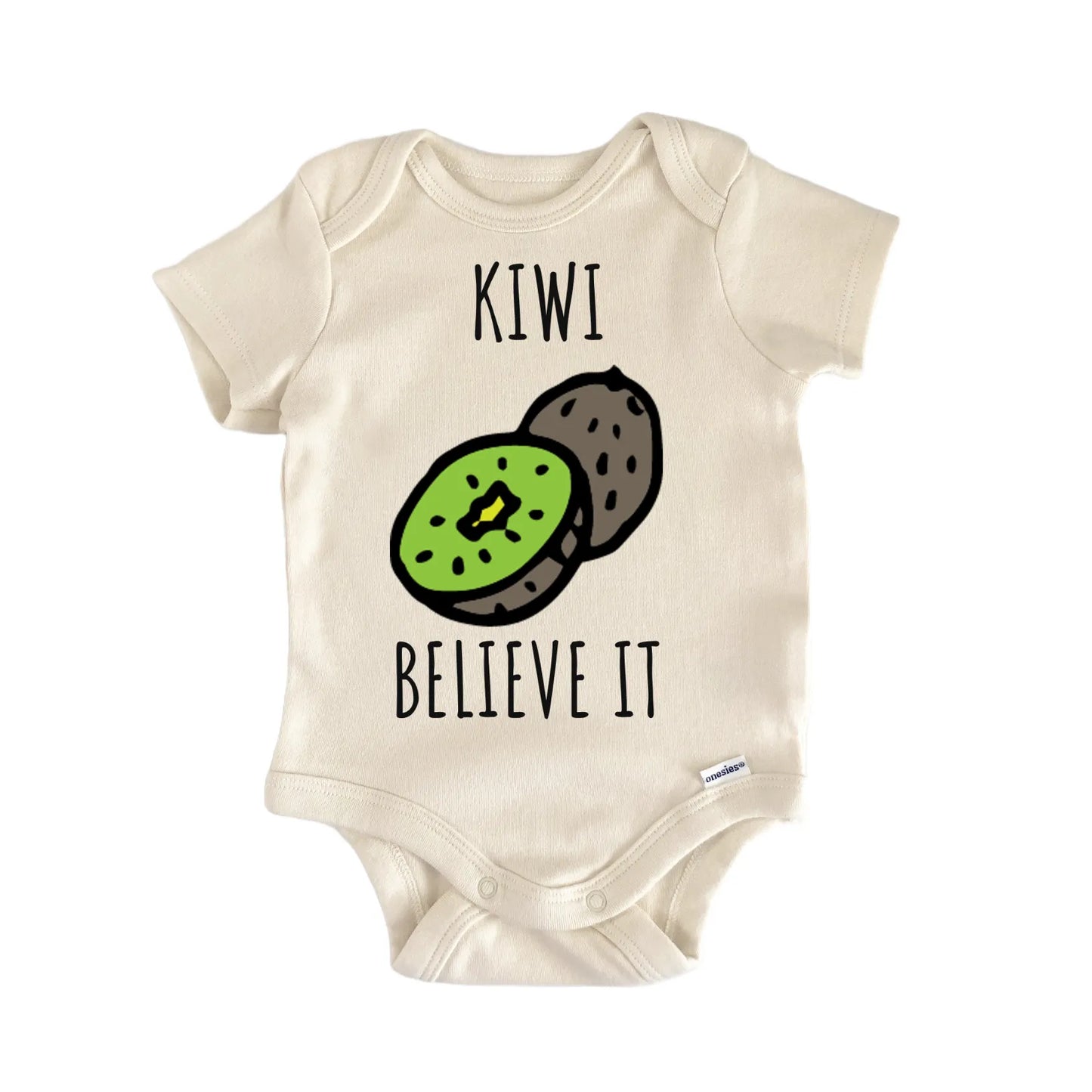 Kiwi Believe It Fruit Baby Gift Baby Bodysuit