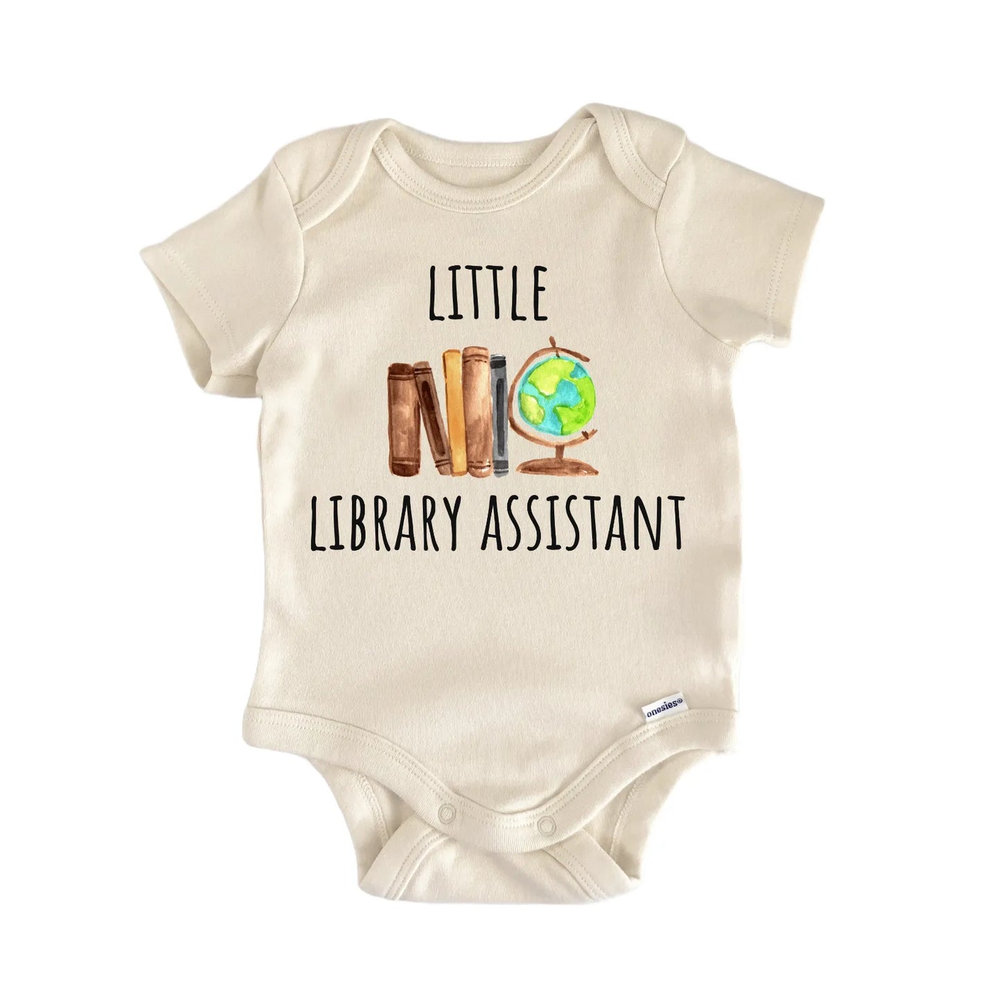 Library Assistant Teacher Librarian Baby Gift Baby Bodysuit
