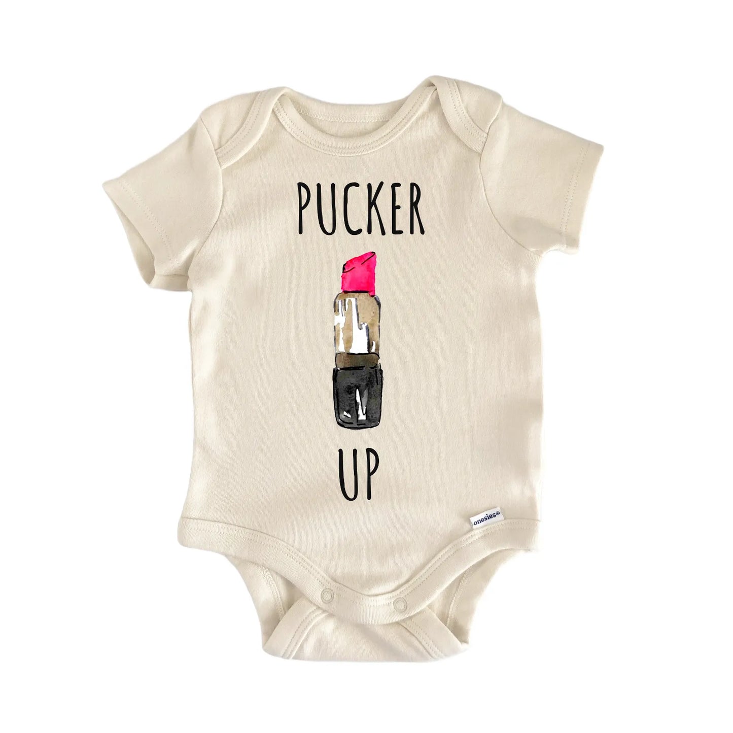 Lip Stick Makeup Artist Cosmetics Baby Gift Baby Bodysuit