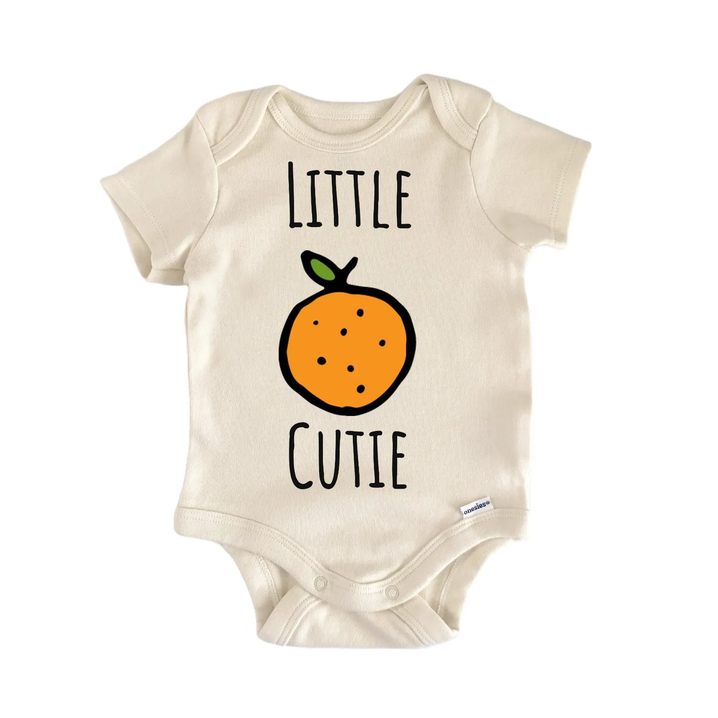 Little Cutie Orange Florida Fruit Baby Gift Baby Bodysuit