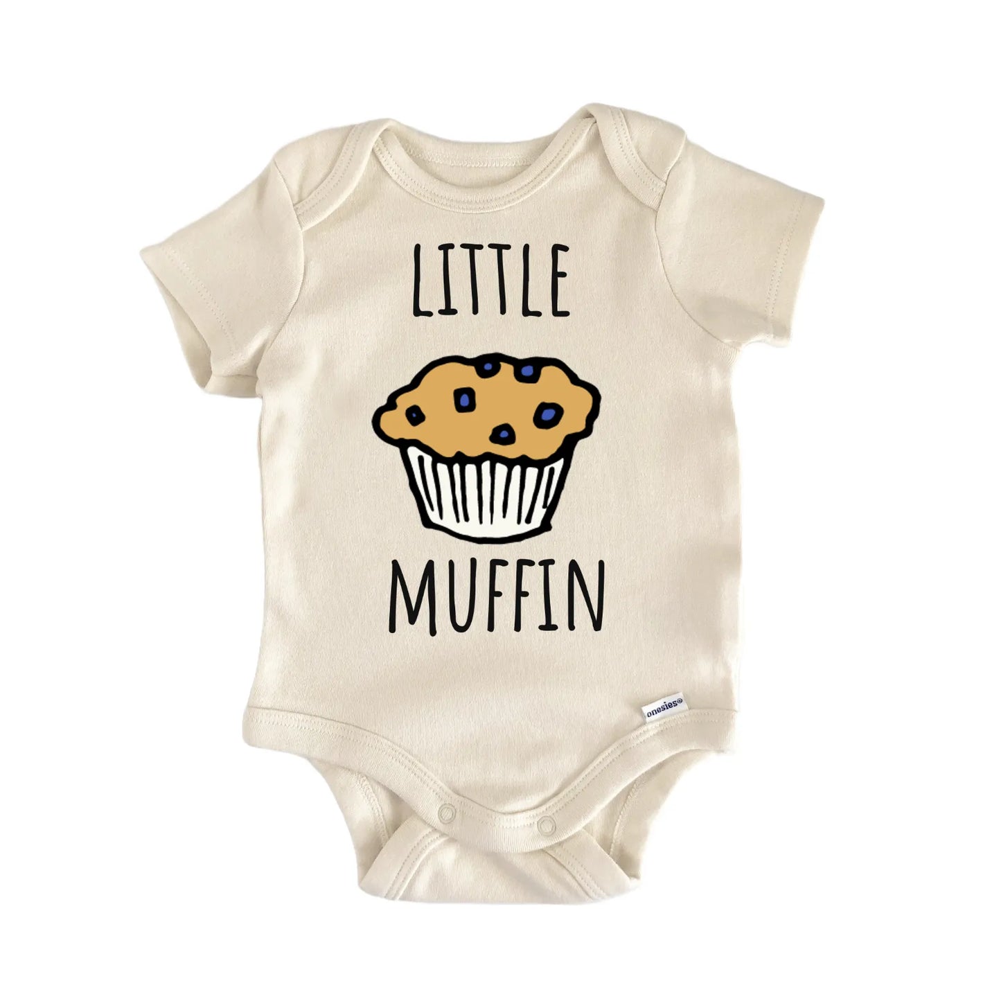Little Muffin Blueberry Bakery Baby Gift Baby Bodysuit