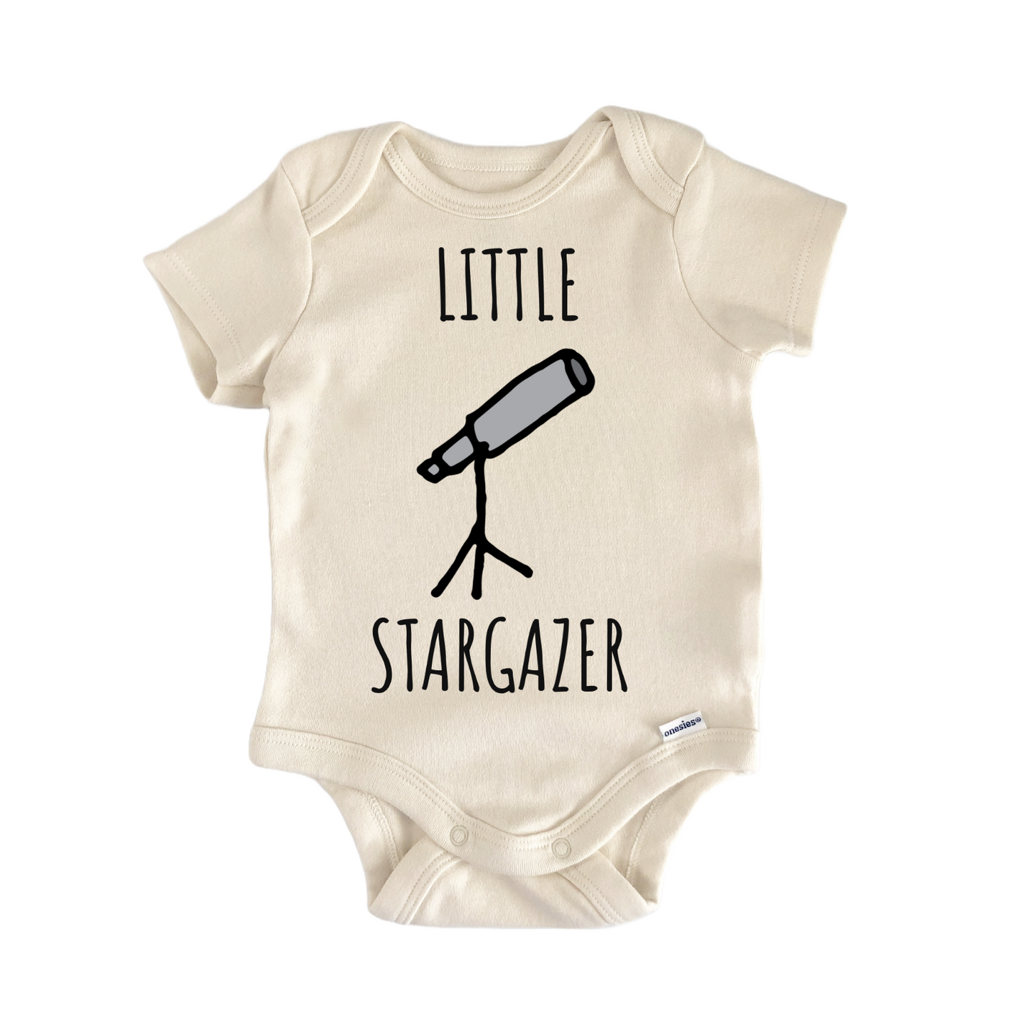 Little Stargazer Astronomy Astronomer Stars Infant Gift Baby Bodysuit