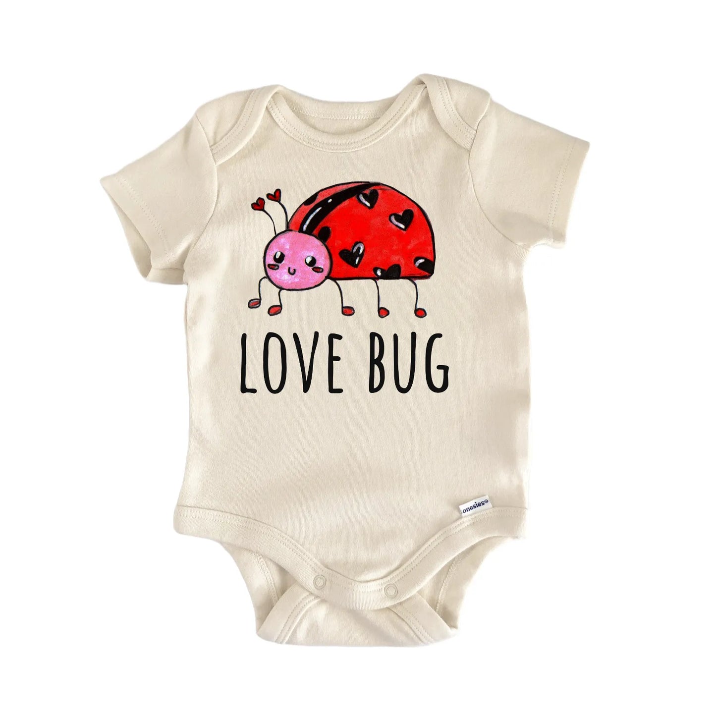 Love Bug Ladybug Insect Baby Gift Baby Bodysuit