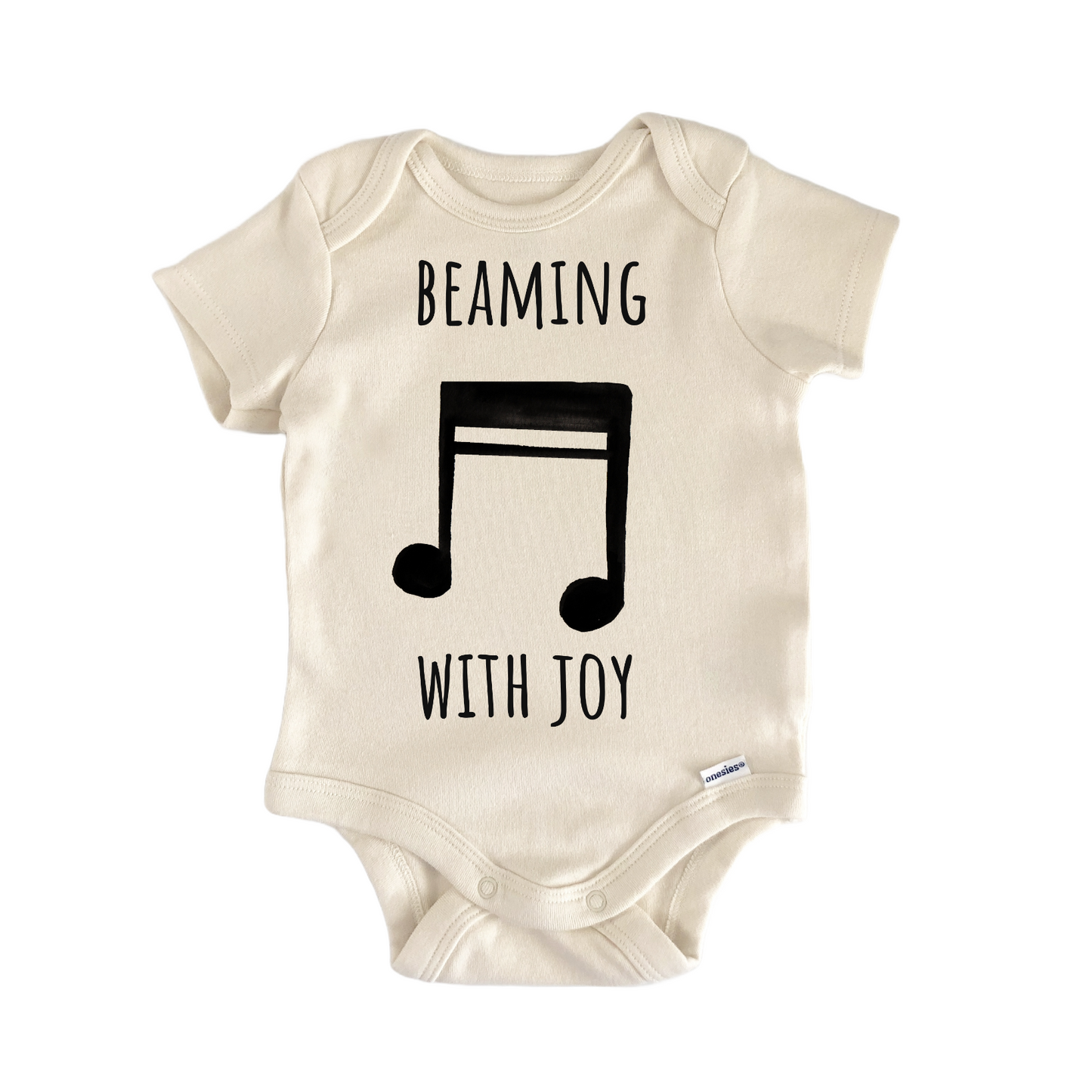 Musical Note Piano Beam Keyboard Baby Gift Baby Bodysuit