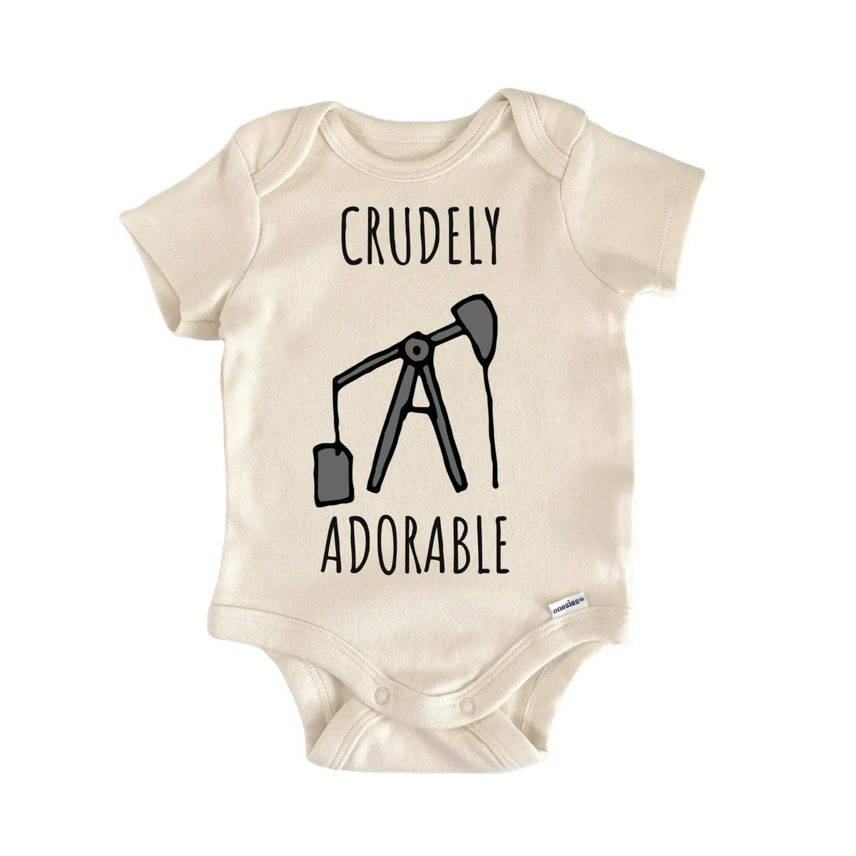 Oil Rig Worker Crude Baby Gift Baby Bodysuit