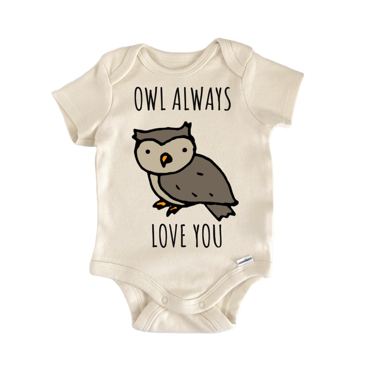 Owl Love You Bird Newborn Gift Baby Bodysuit