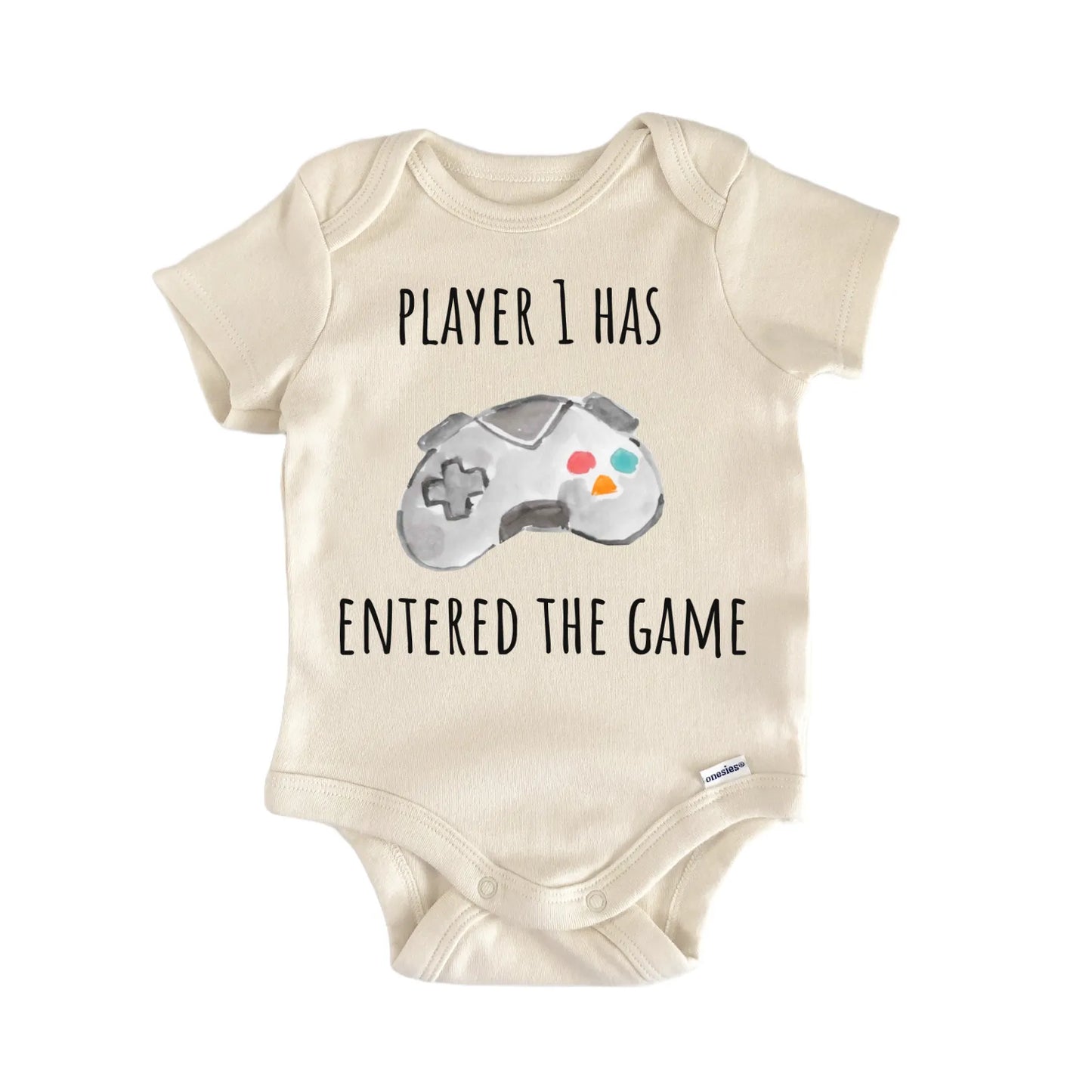 Player 1 Has Entered The Game Video Games Infant Gift Baby Bodysuit