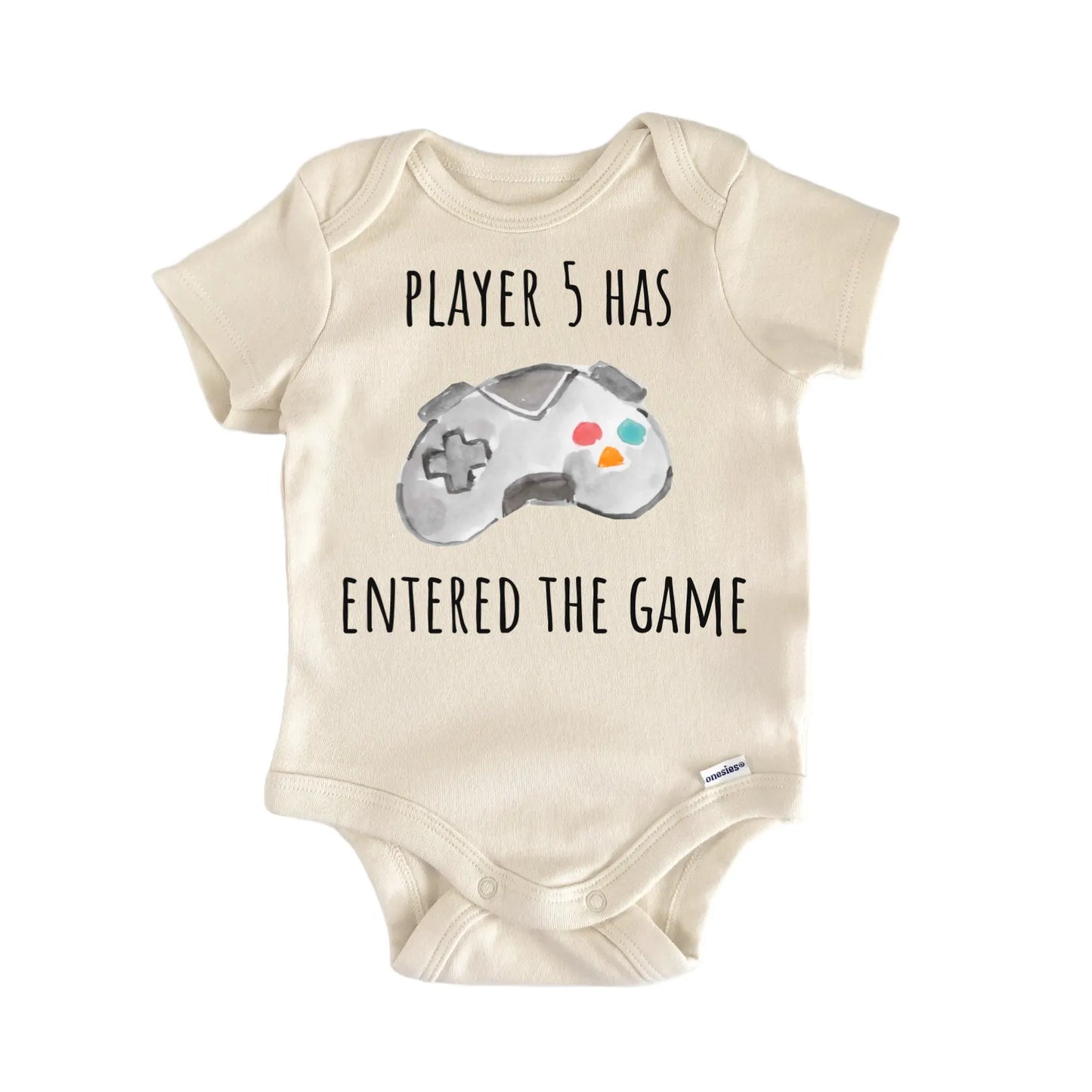 Player 5 has Entered The Game Video Games Infant Gift Baby Bodysuit