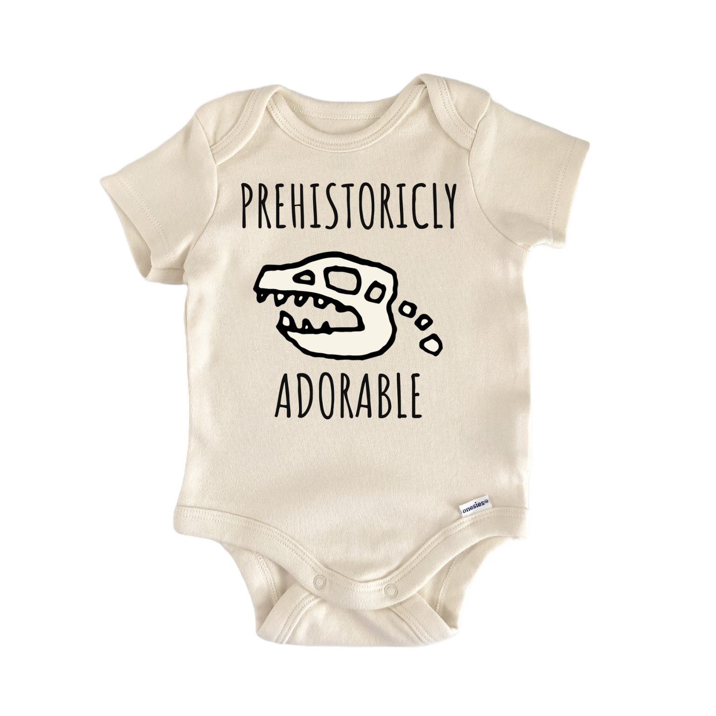 Prehistoric Dinosaur Jurrasic Museum Baby Gift Baby Bodysuit