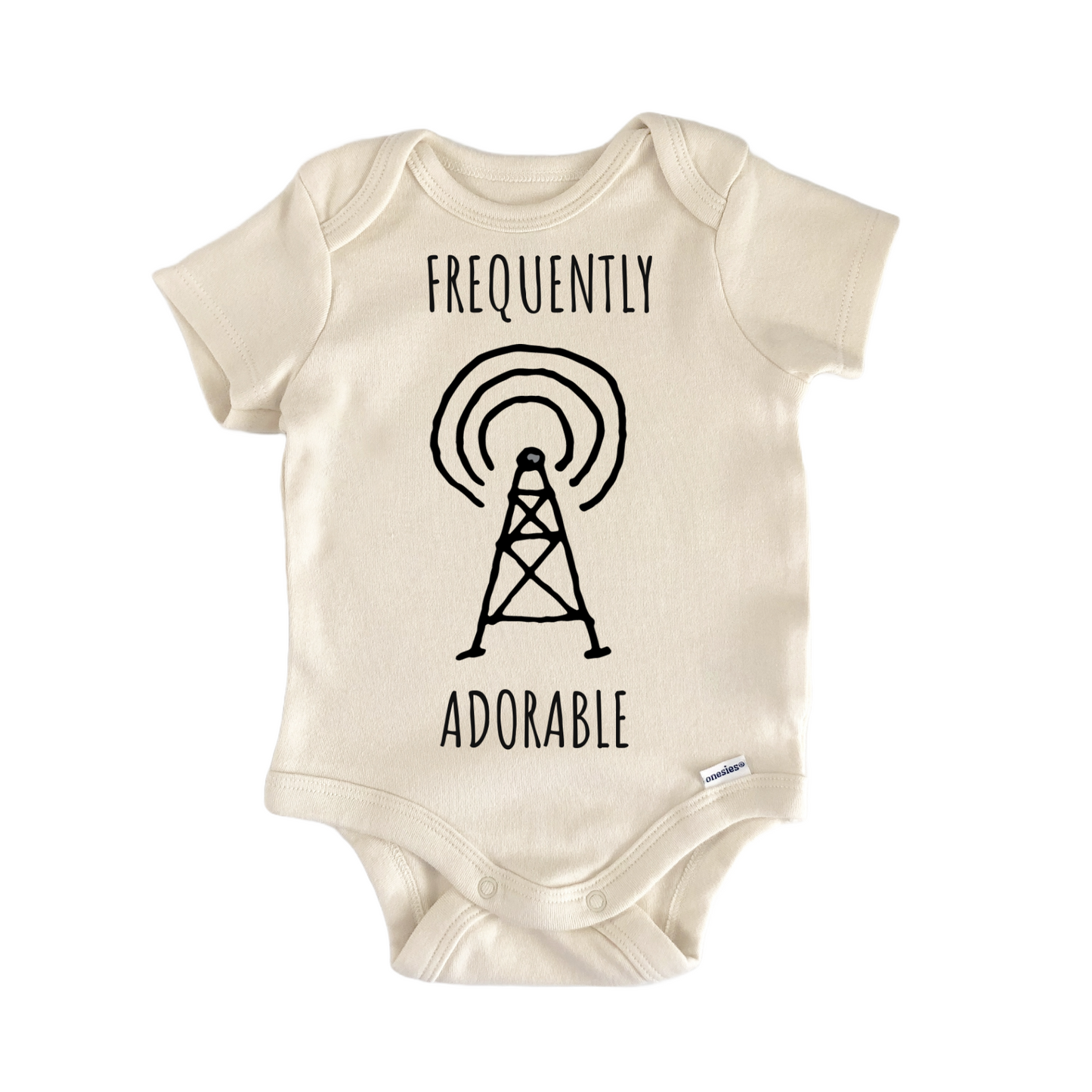 Radio Fm Am Broadcasting Newborn Gift Baby Bodysuit