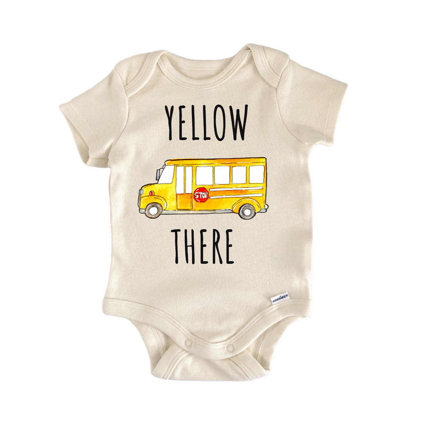 School Bus Driver Yellow Teacher Infant Gift Baby Bodysuit