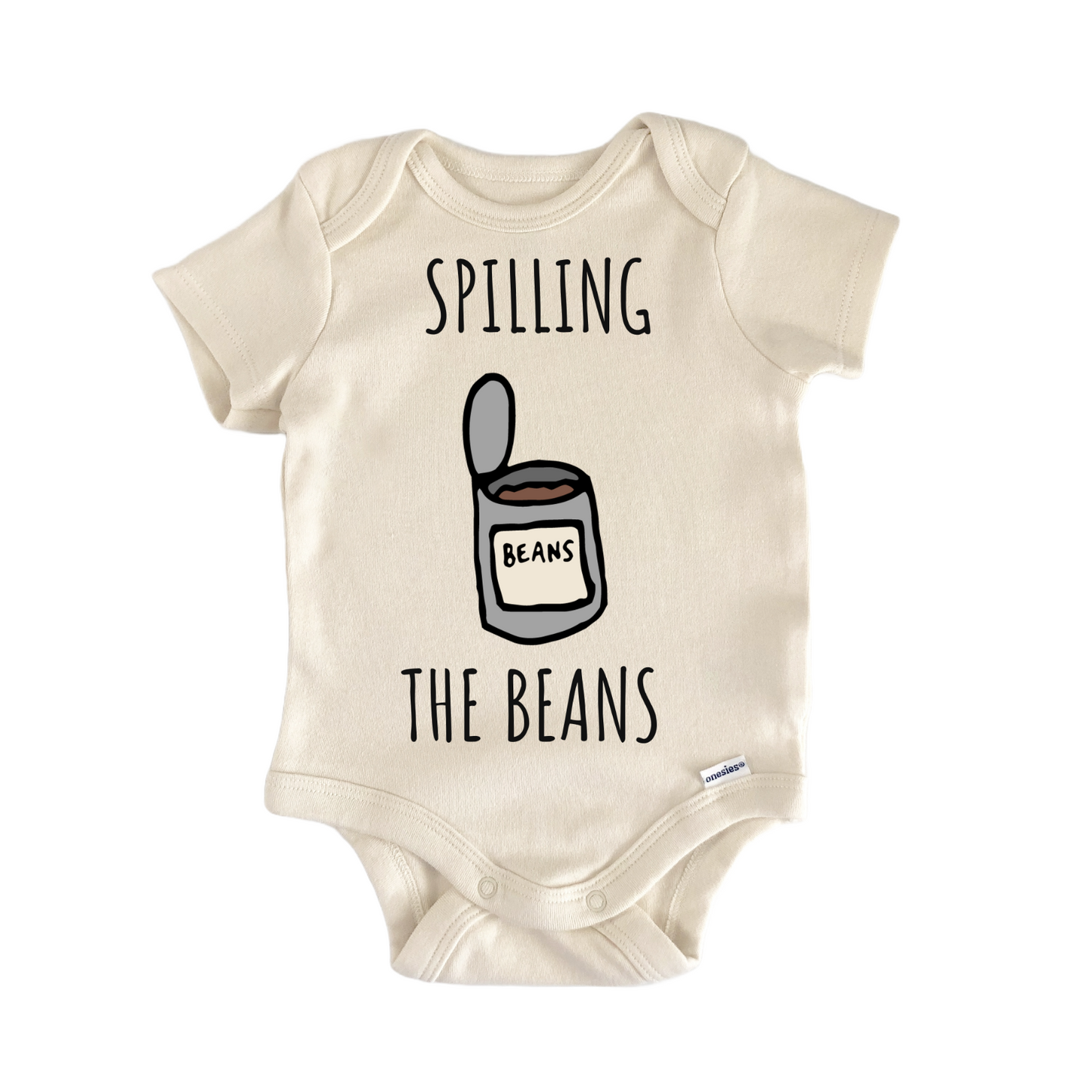 Spilling The Beans Vegetable Baby Gift Baby Bodysuit