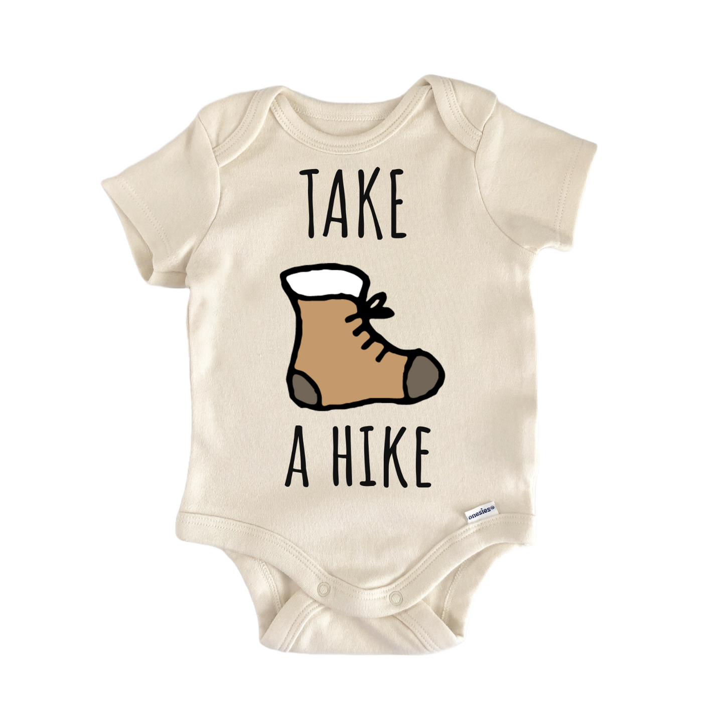 Take A Hike Hiking Hiker Trails Infant Gift Baby Bodysuit