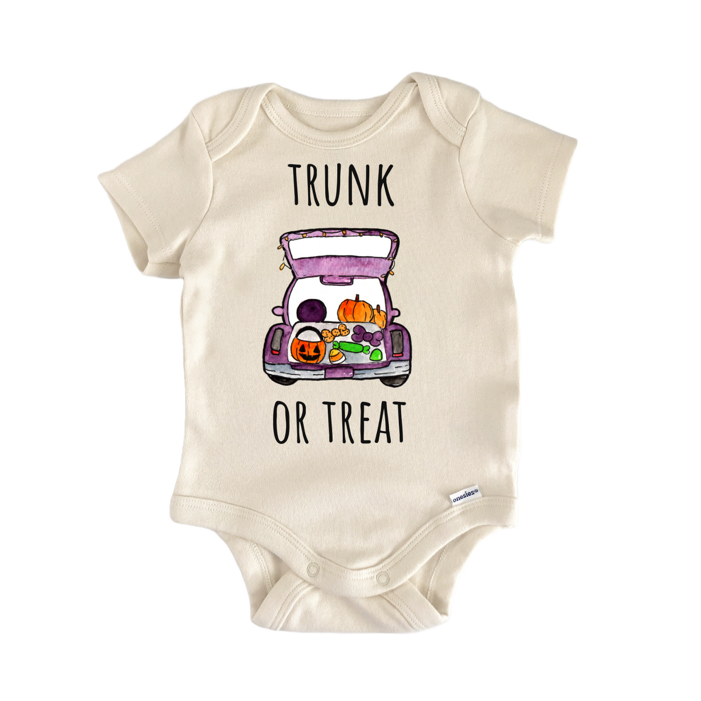 Trunk Or Treat Halloween Baby Gift Baby Bodysuit