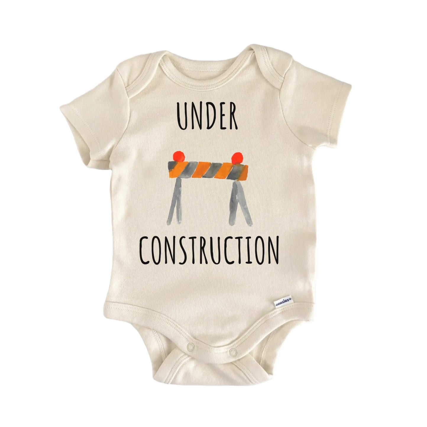 Under Construction Contractor Builder Infant Gift Baby Bodysuit