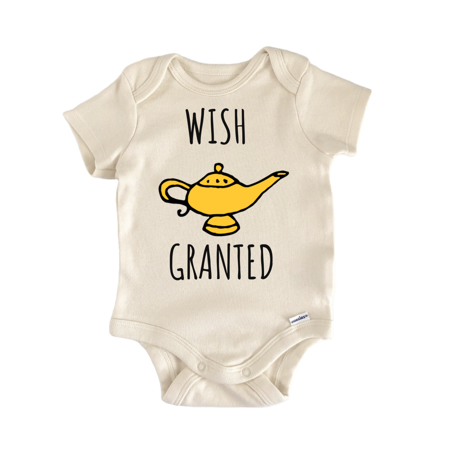 Wish Granted Genie Lamp Movie Baby Gift Baby Bodysuit