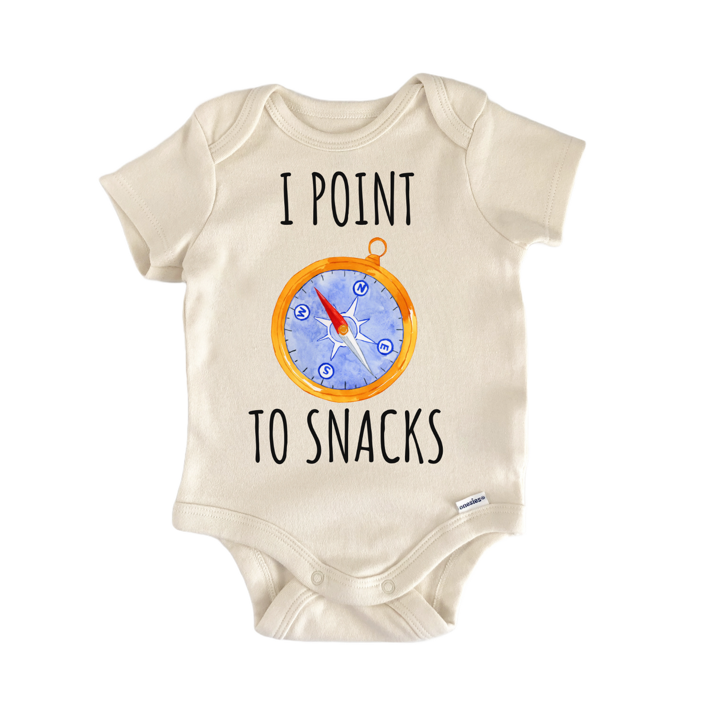 Compass Nautical Adventure Hiking Baby Gift Baby Bodysuit