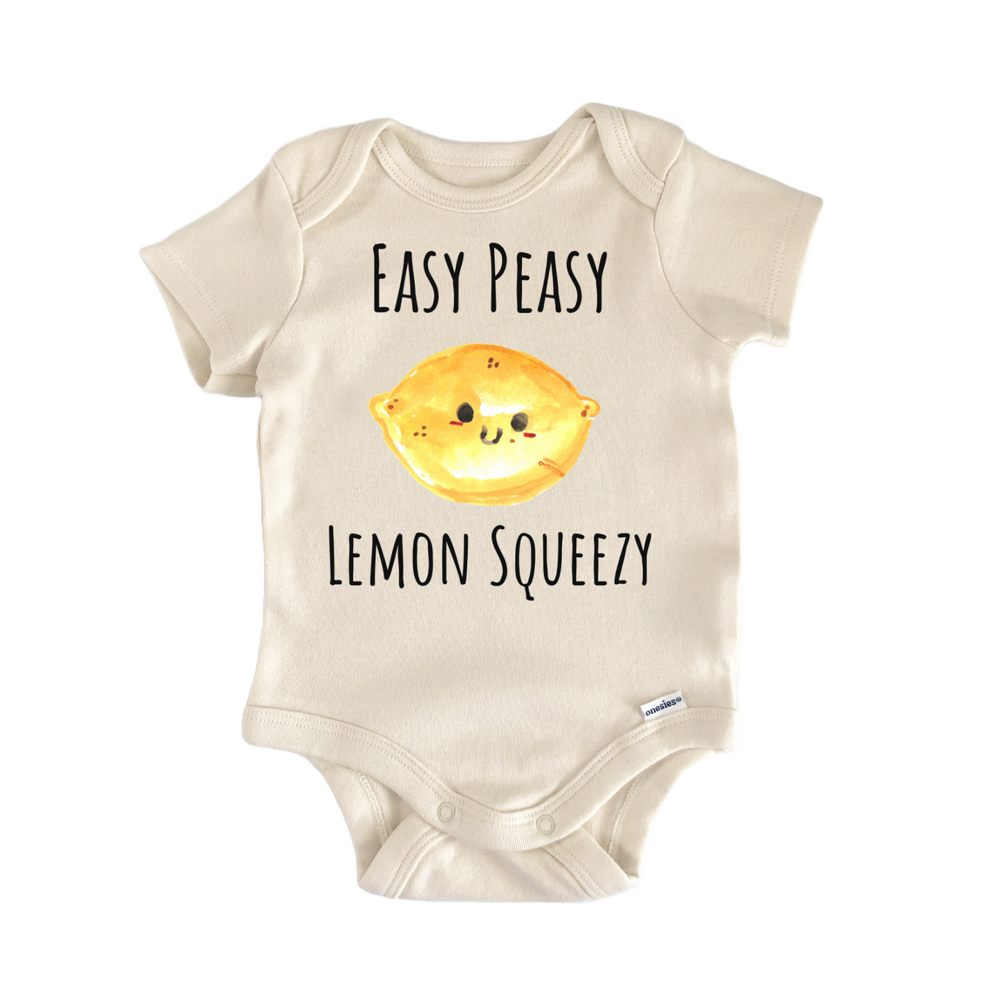 Easy Peasy Lemon Squeezy Fruit Baby Gift Baby Bodysuit