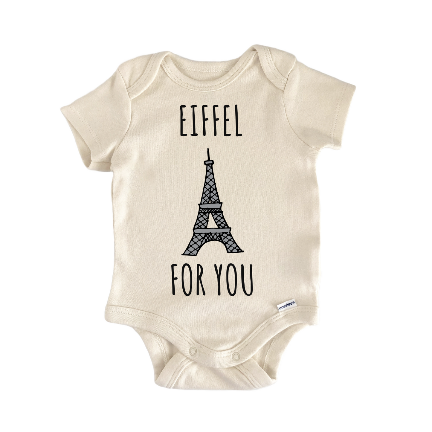 Eiffel Tower French France Baby Gift Baby Bodysuit