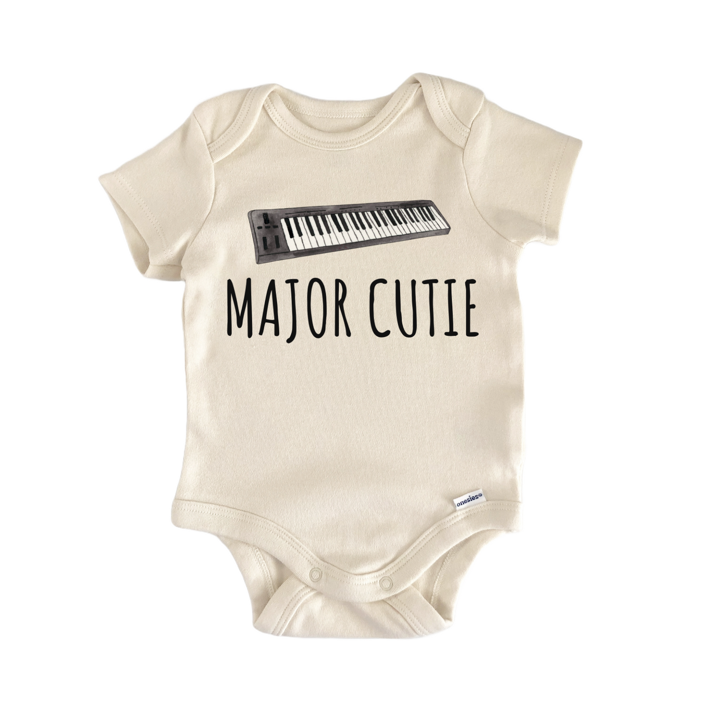 Electronic Keyboard Piano Major Baby Gift Baby Bodysuit