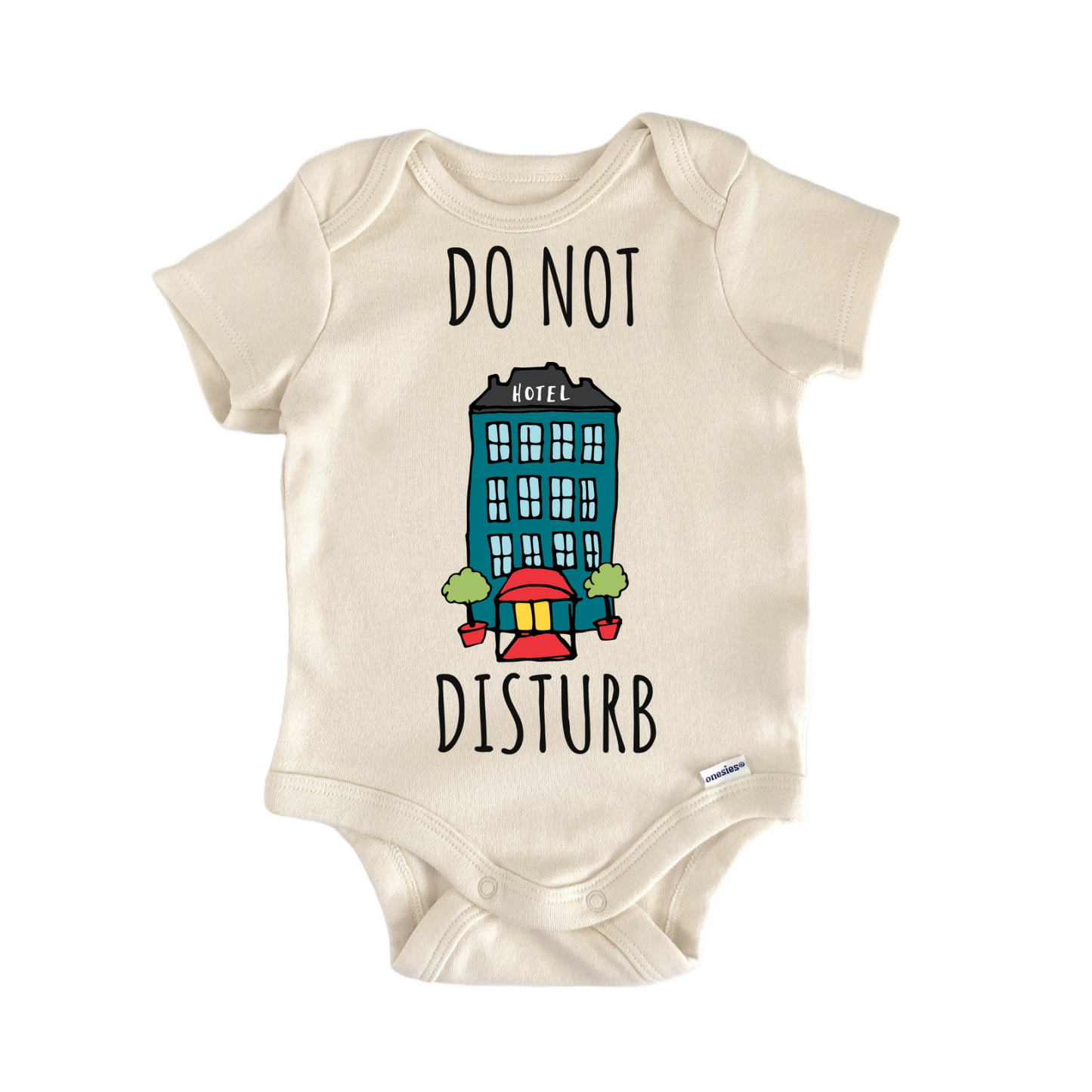 Hotel Motel Travel Adventure Baby Gift Baby Bodysuit