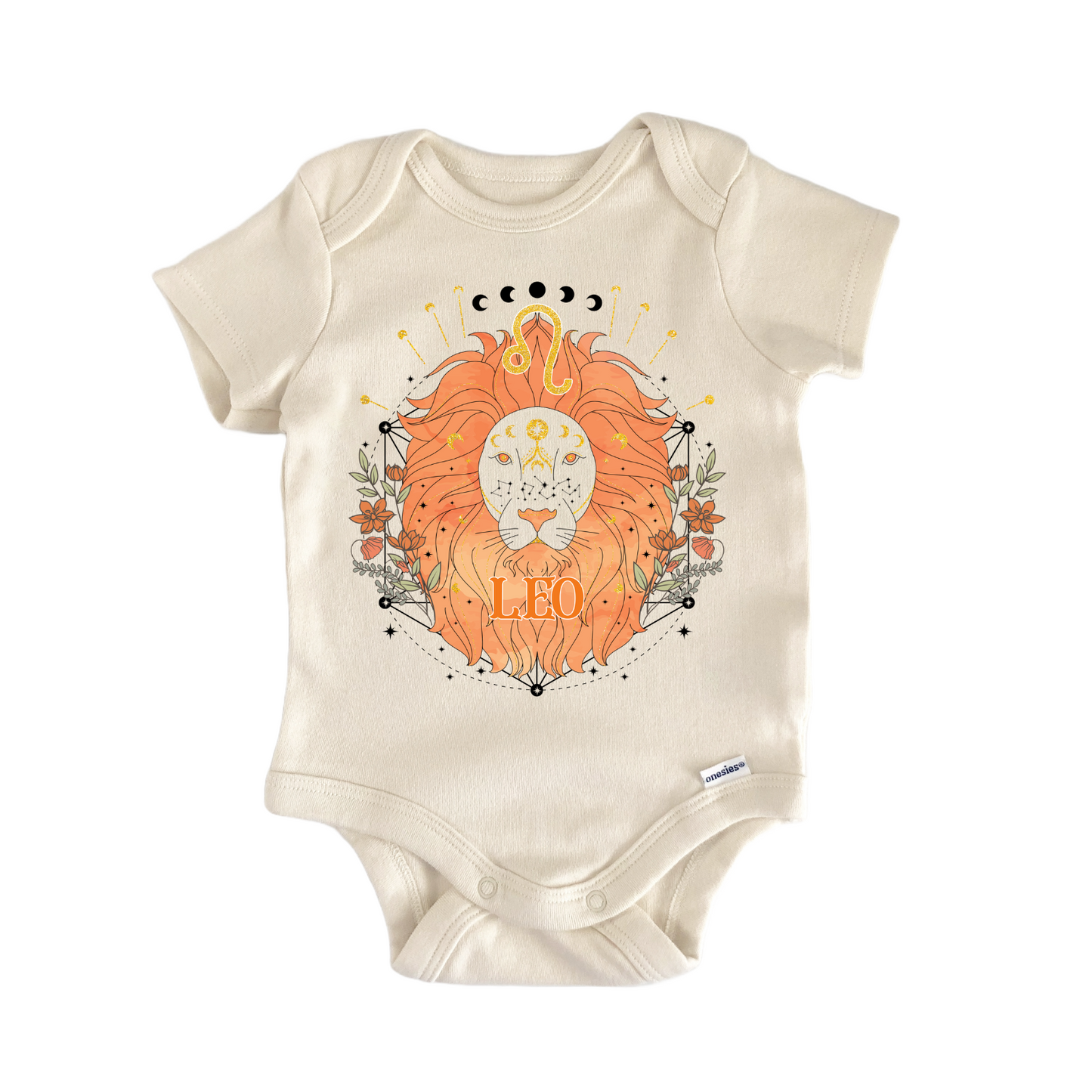 Leo Astrology Zodiac Signs Baby Gift Baby Bodysuit