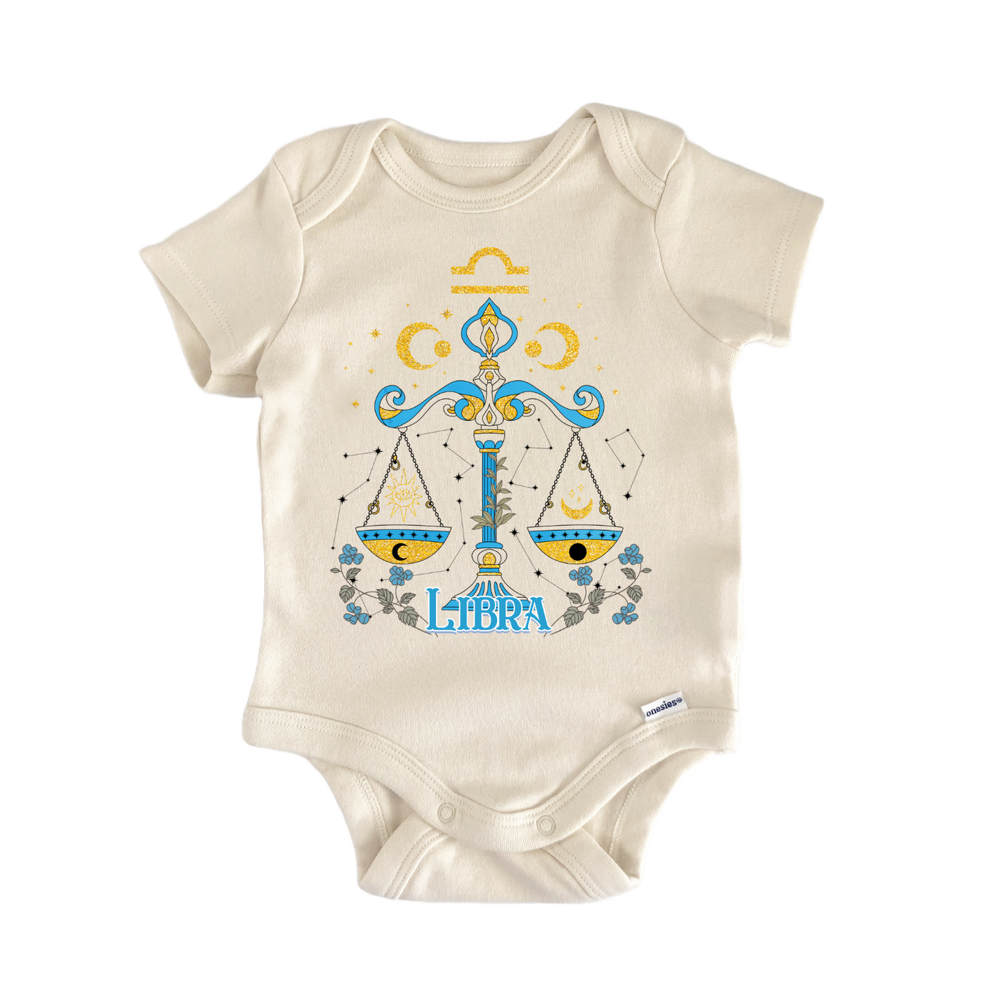 Libra Astrology Zodiac Signs Baby Gift Baby Bodysuit