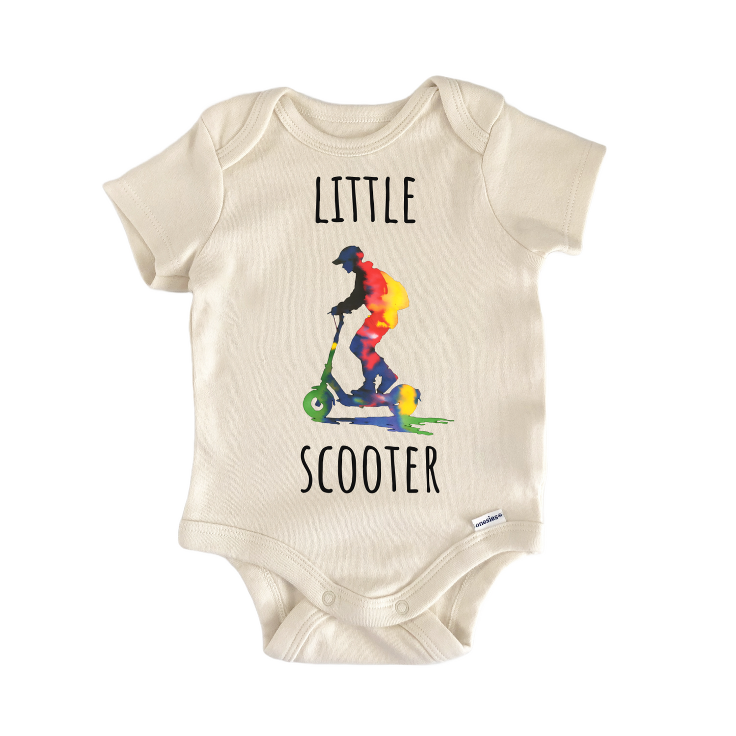 Little Electric Scooter Baby Gift Baby Bodysuit