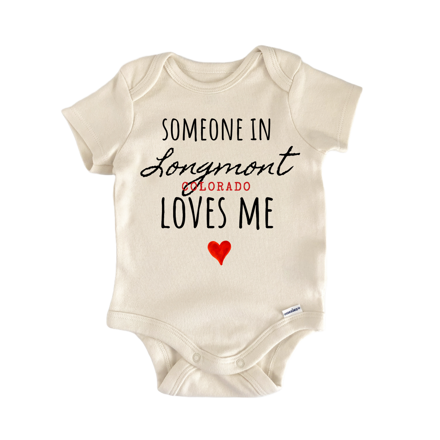 Longmont Colorado Baby Gift Baby Bodysuit
