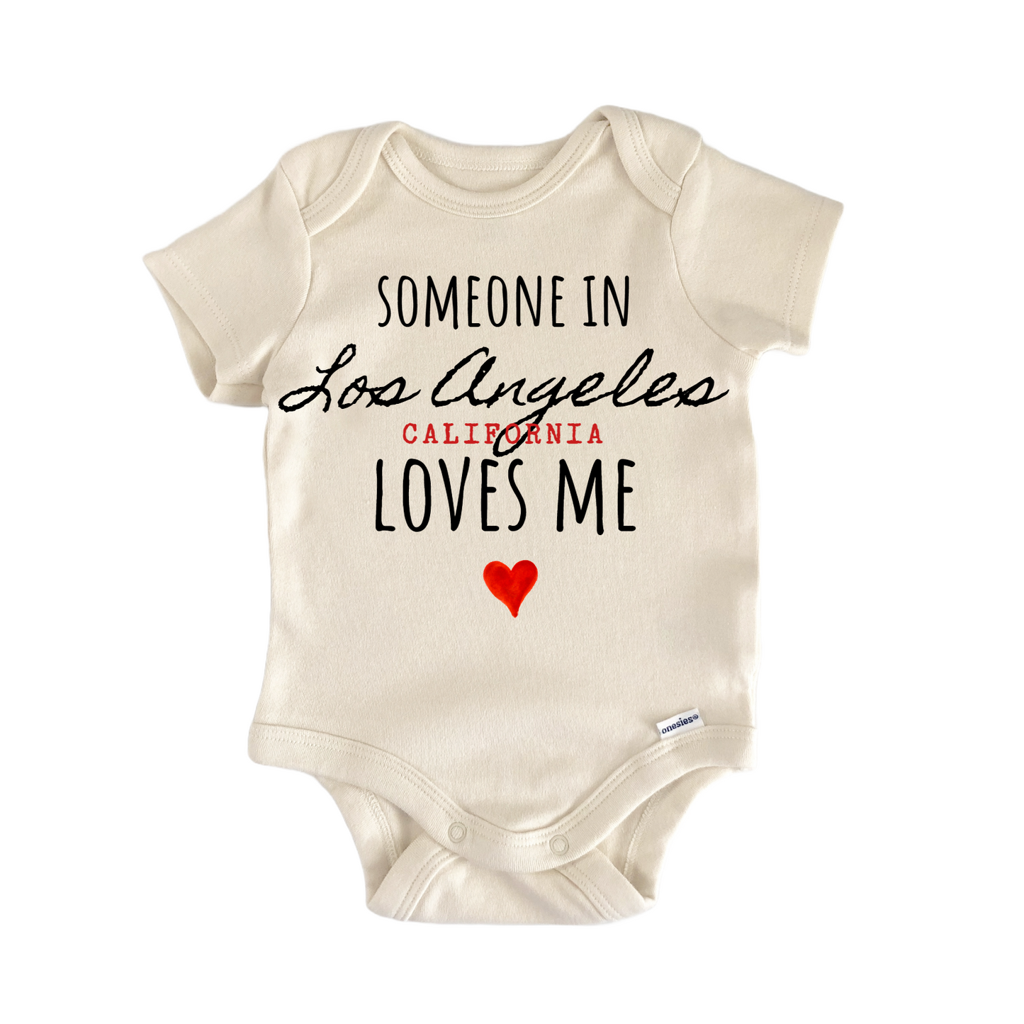 Los Angeles California Baby Gift Baby Bodysuit